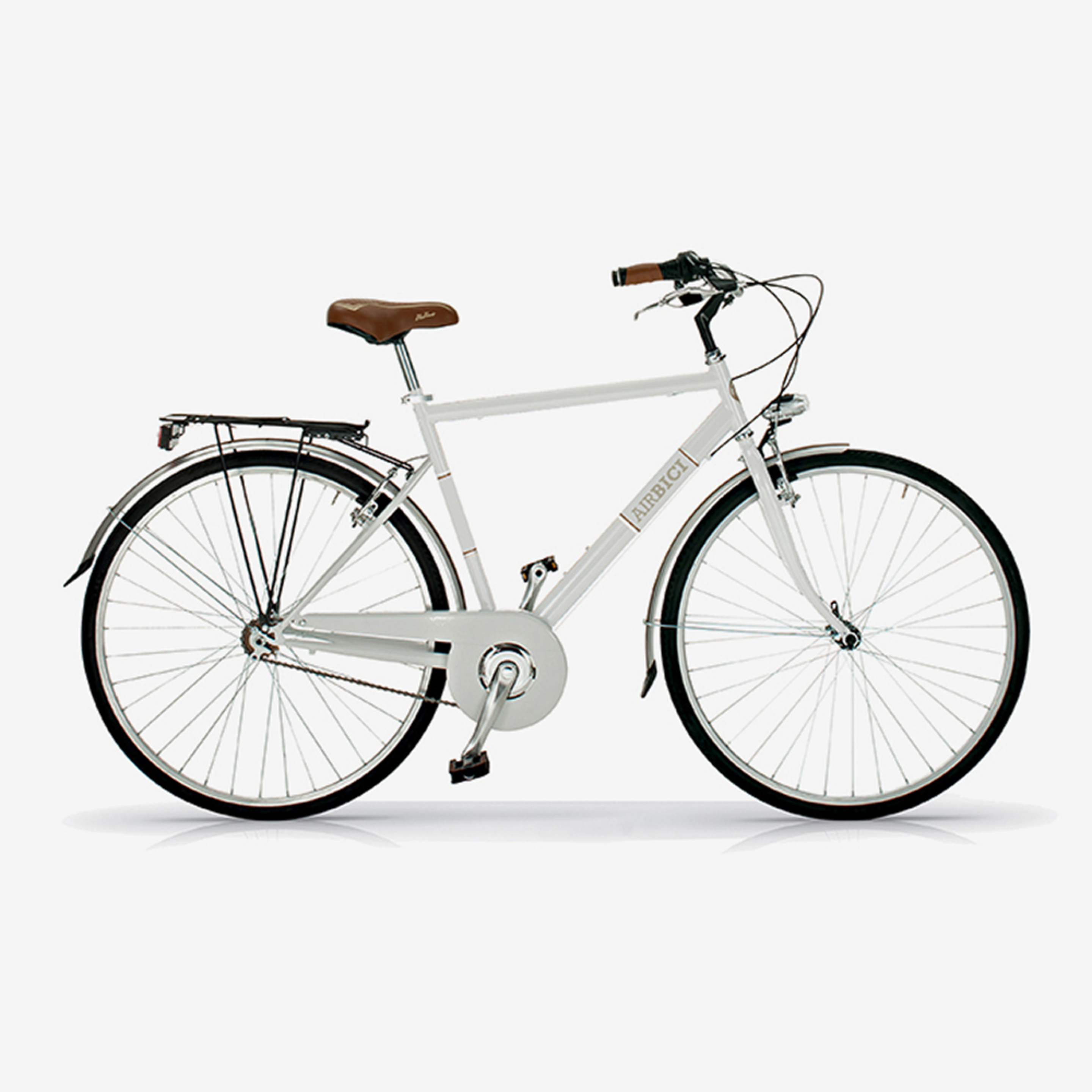Bicicleta De Ciudad Airbici 605m Allure - Blanco - Vintage, paseo, ciudad  MKP