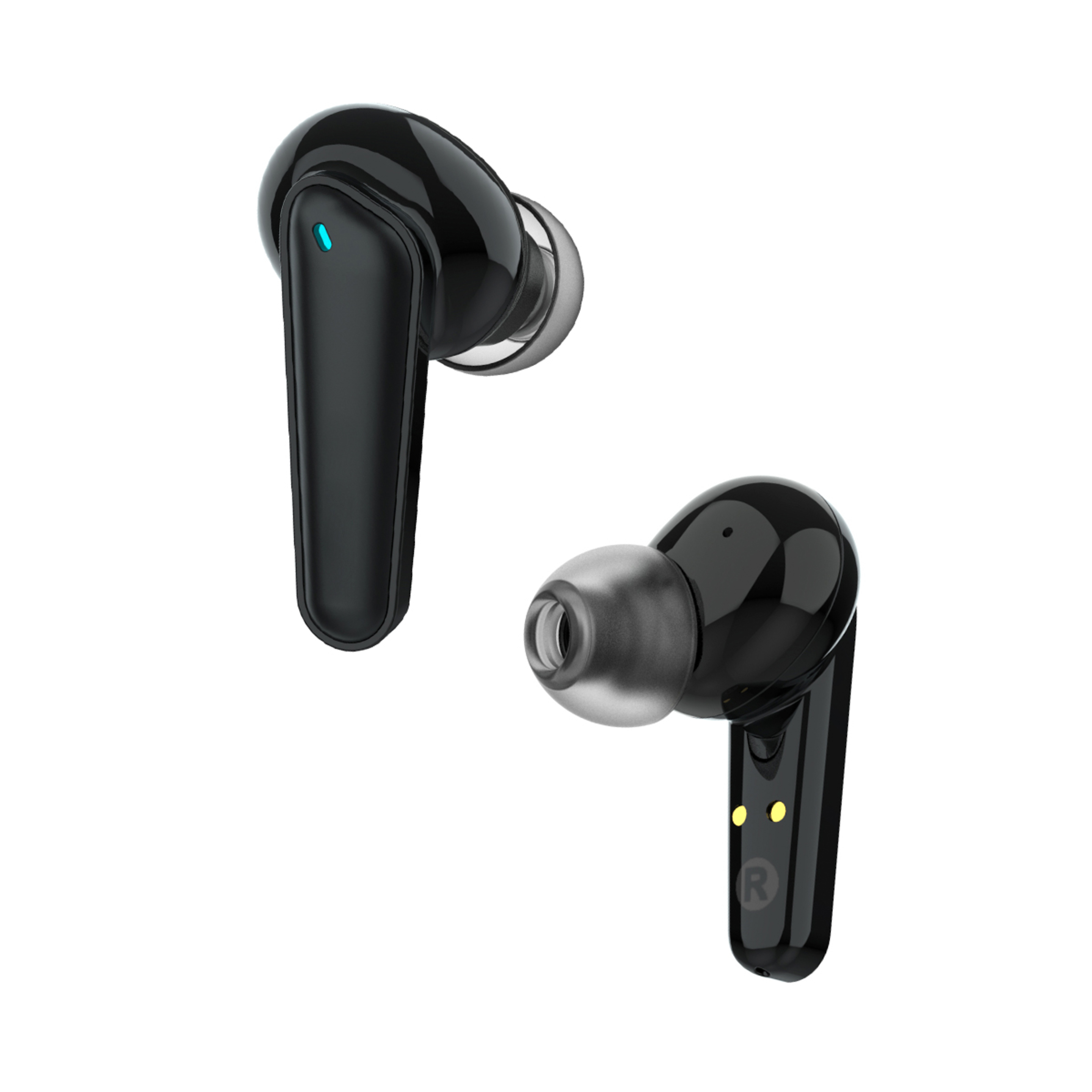 Auriculares Bluetooth Tws158 Anc + Enc Prixton - Negro - Negro  MKP