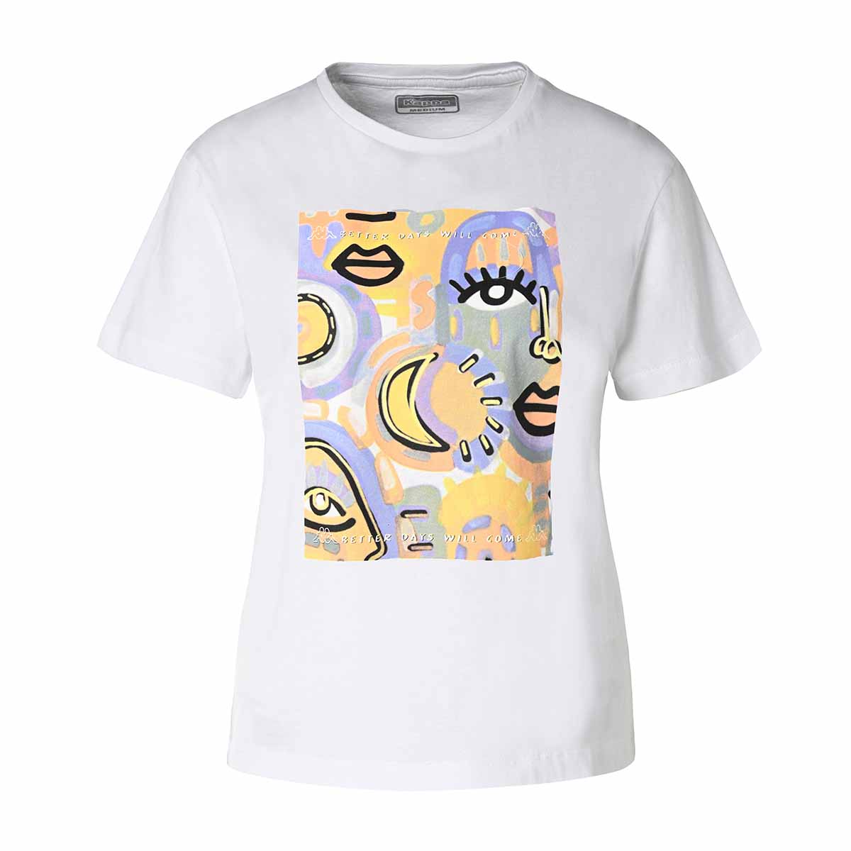 Camiseta Kappa Effe - blanco - 