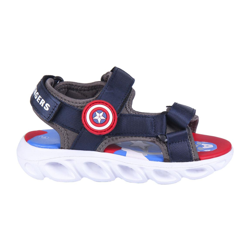 Sandalias Capitán América 72897 - azul-marino - 
