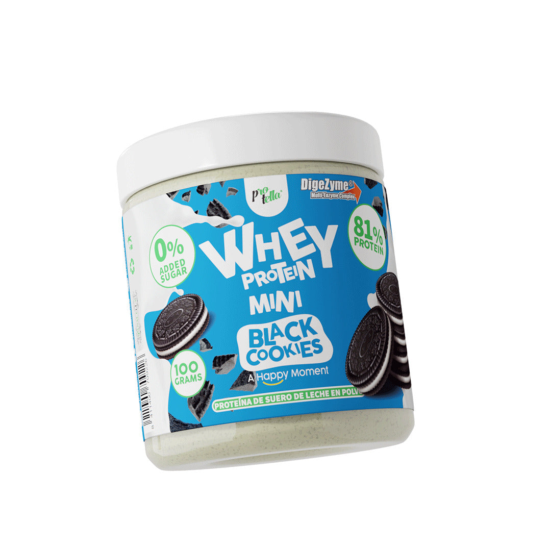 Mini Whey Proteina Sabor Oreo Protella 100gr