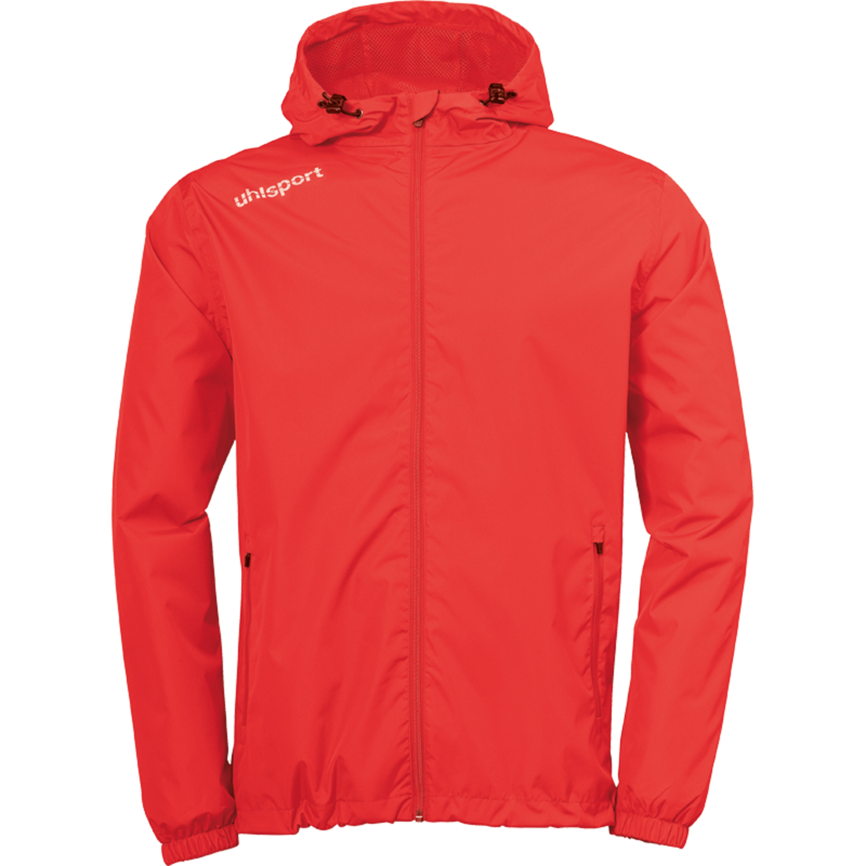 Essential Rain Jacket Rojo/blanco Uhlsport - blanco-rojo - 