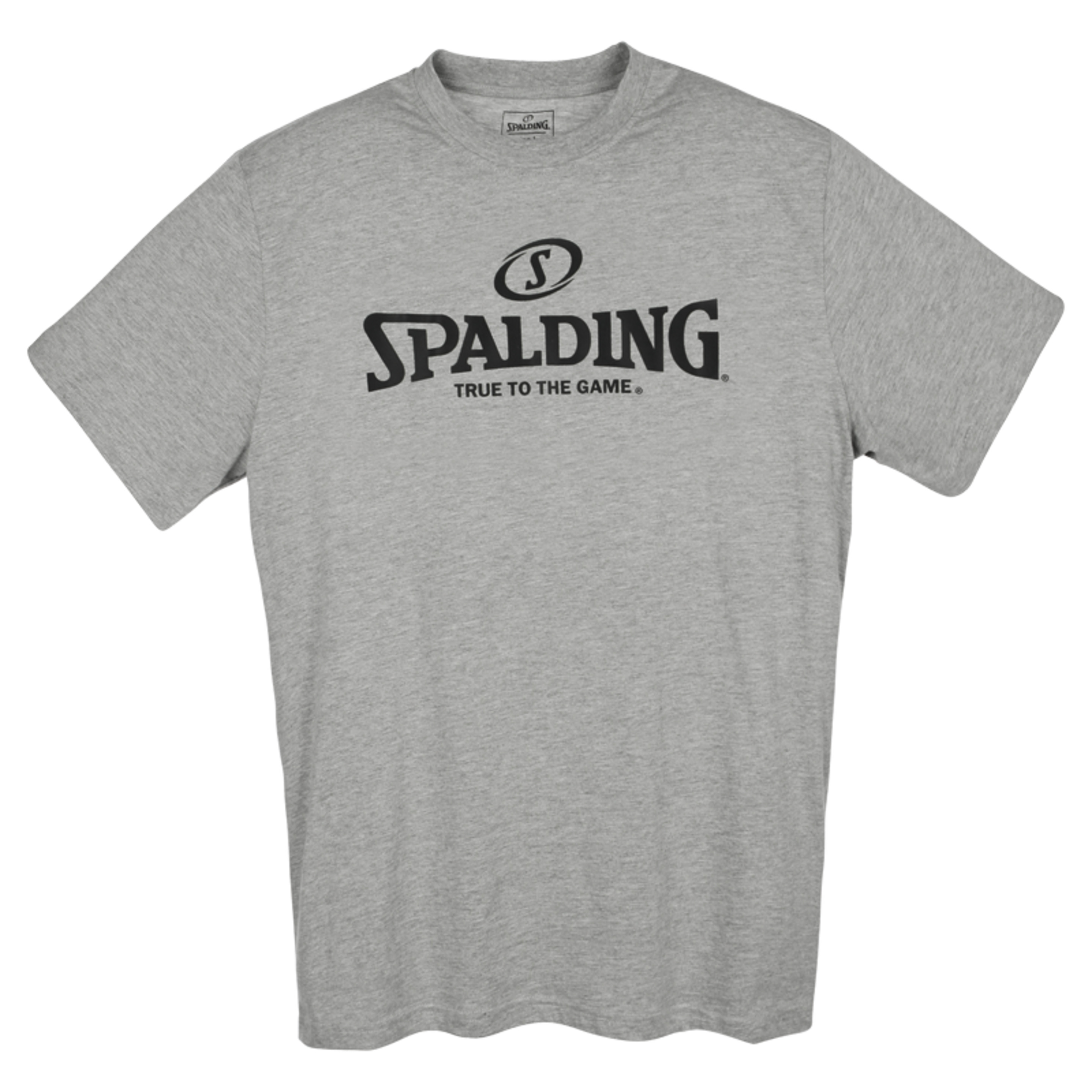 Logo T-shirt Gris Melange Spalding