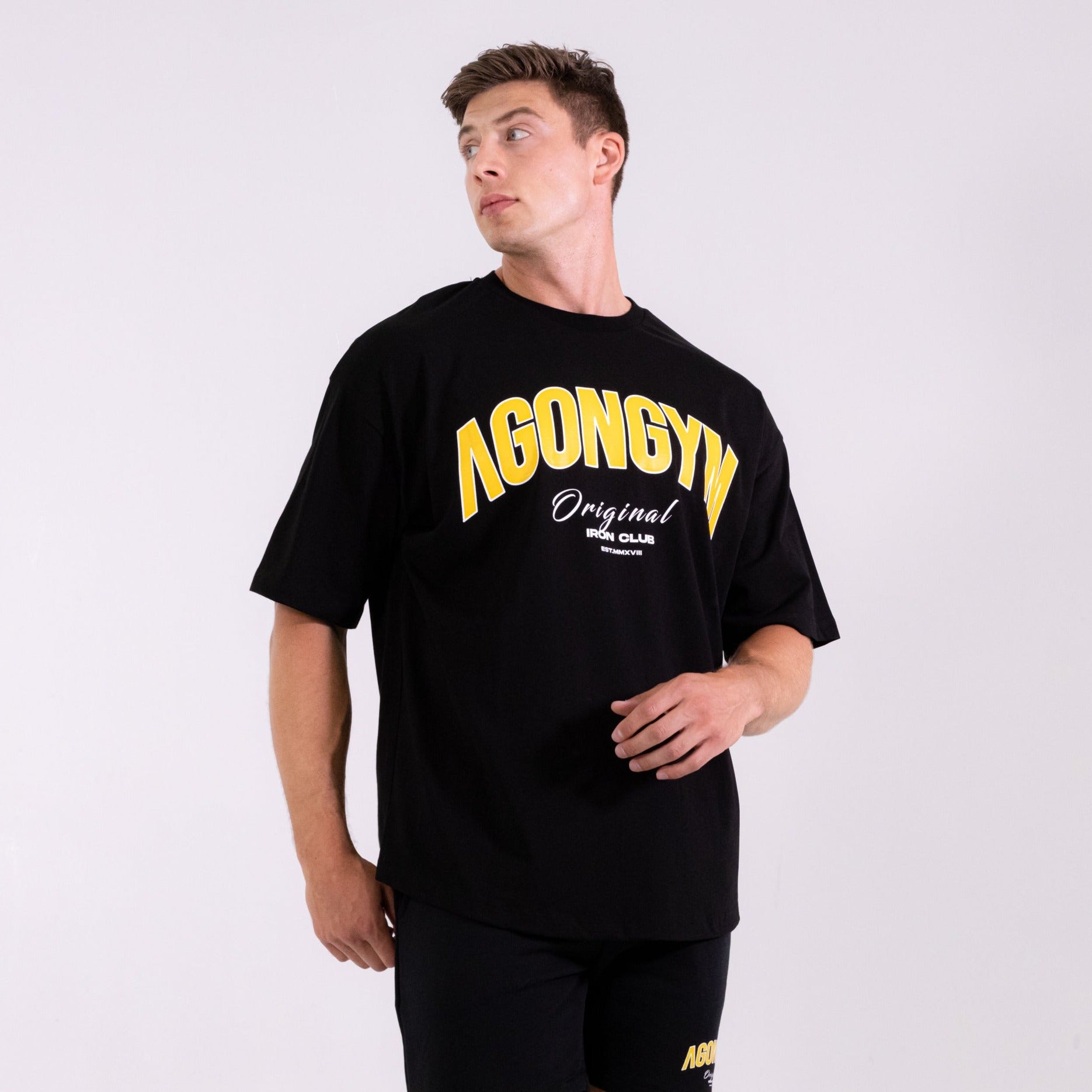 Camiseta Agongym Oversize Iron Club