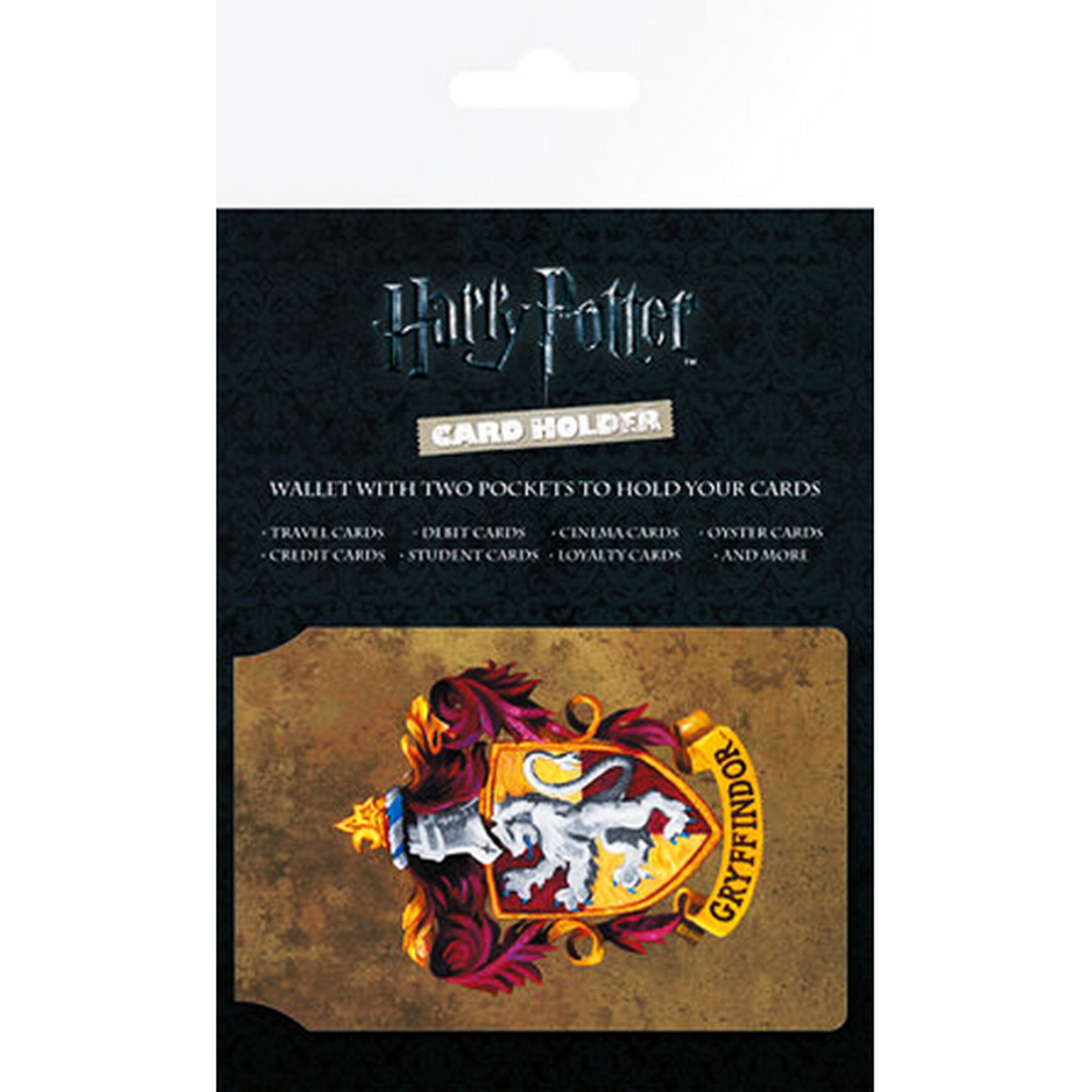 Official Tarjetero Con Diseño De Gryffindor Harry Potter
