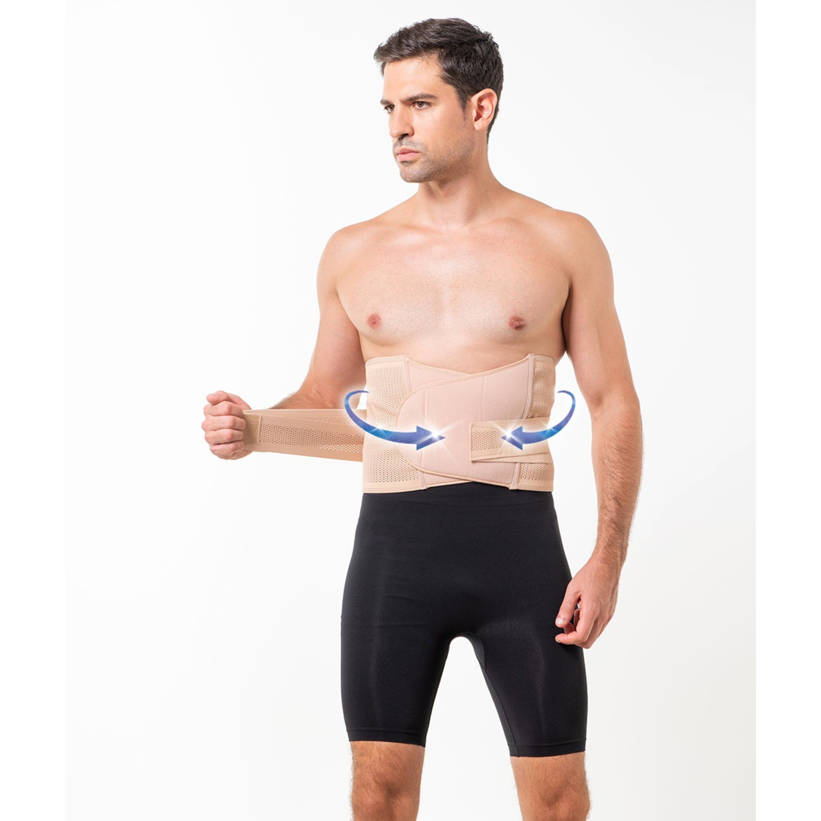 Fajín Adelgazante-dolor Lumbar Con Velcro Ajustable, Exer