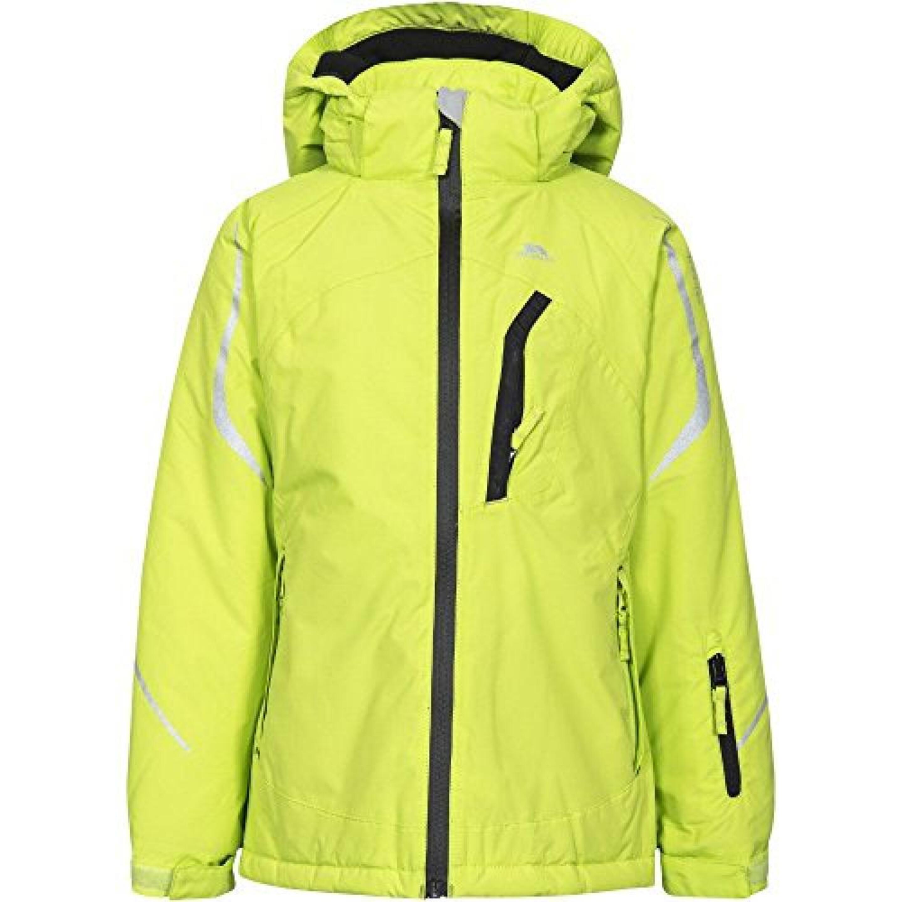 Trespass - Chaqueta Impermeable De Esquí Modelo Jala Infantil (Verde Kiwi)