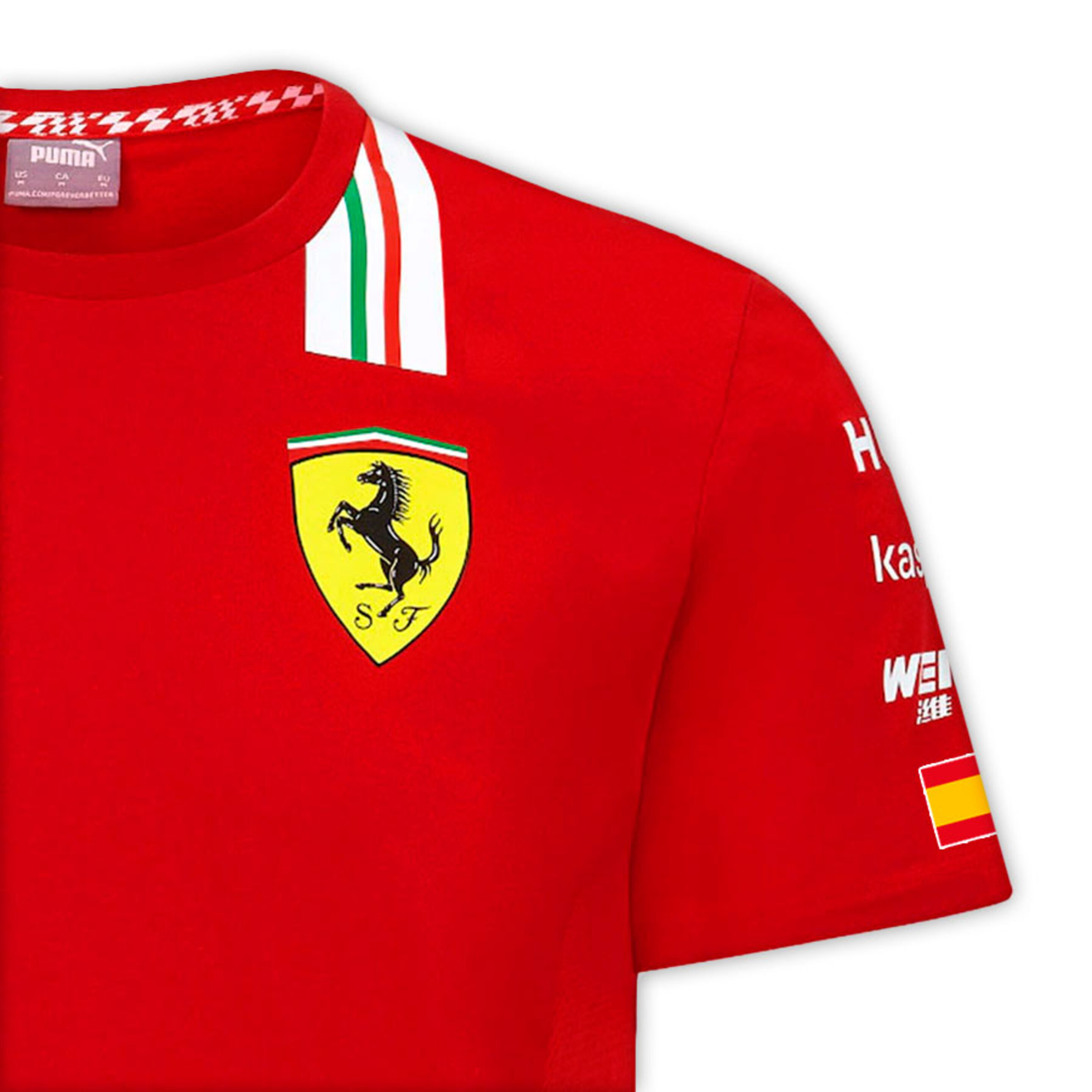 Camiseta  Ferrari F1 Carlos Sainz