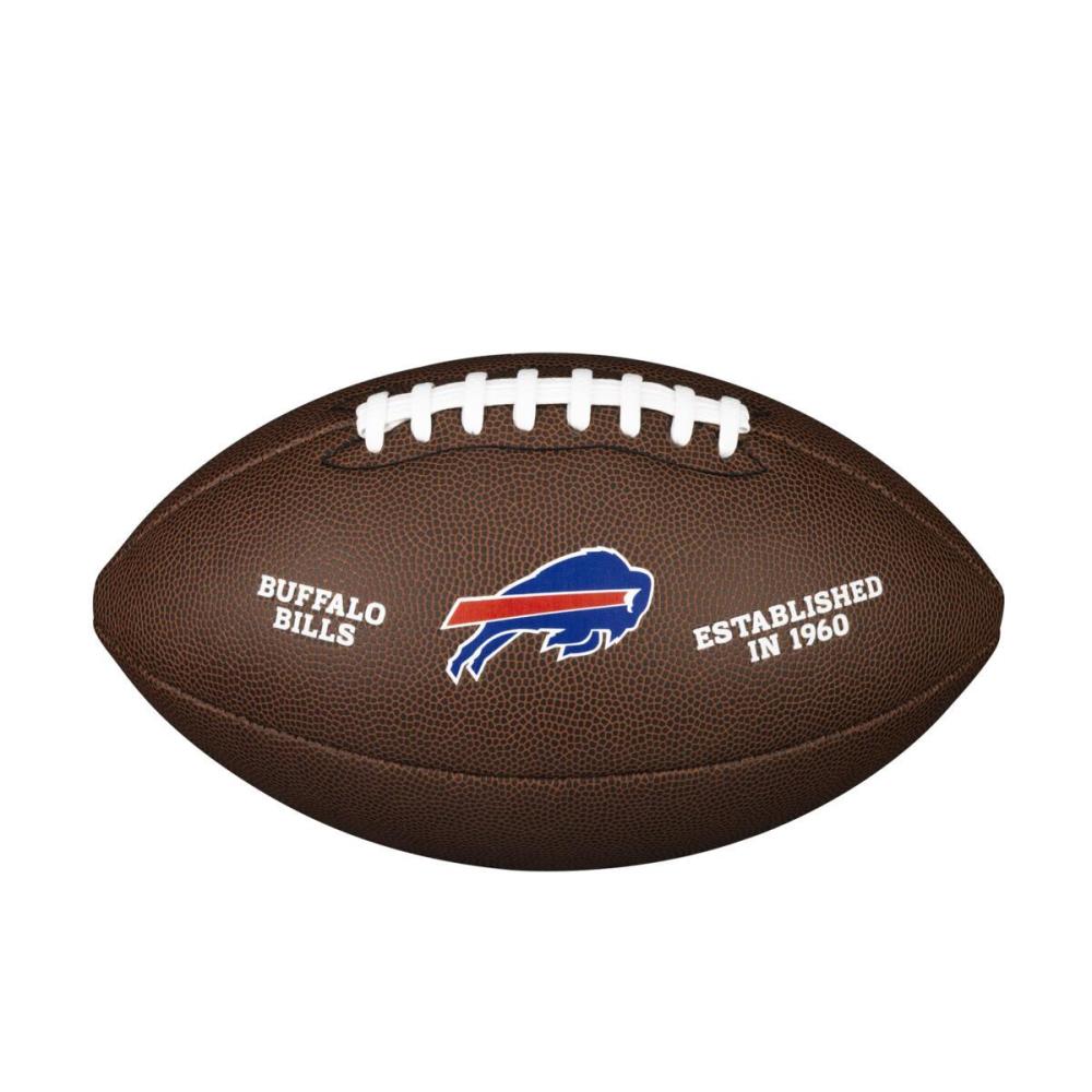 Balón De Fútbol Americano Wilson Nfl Kansas Buffalo Bills - marron - 