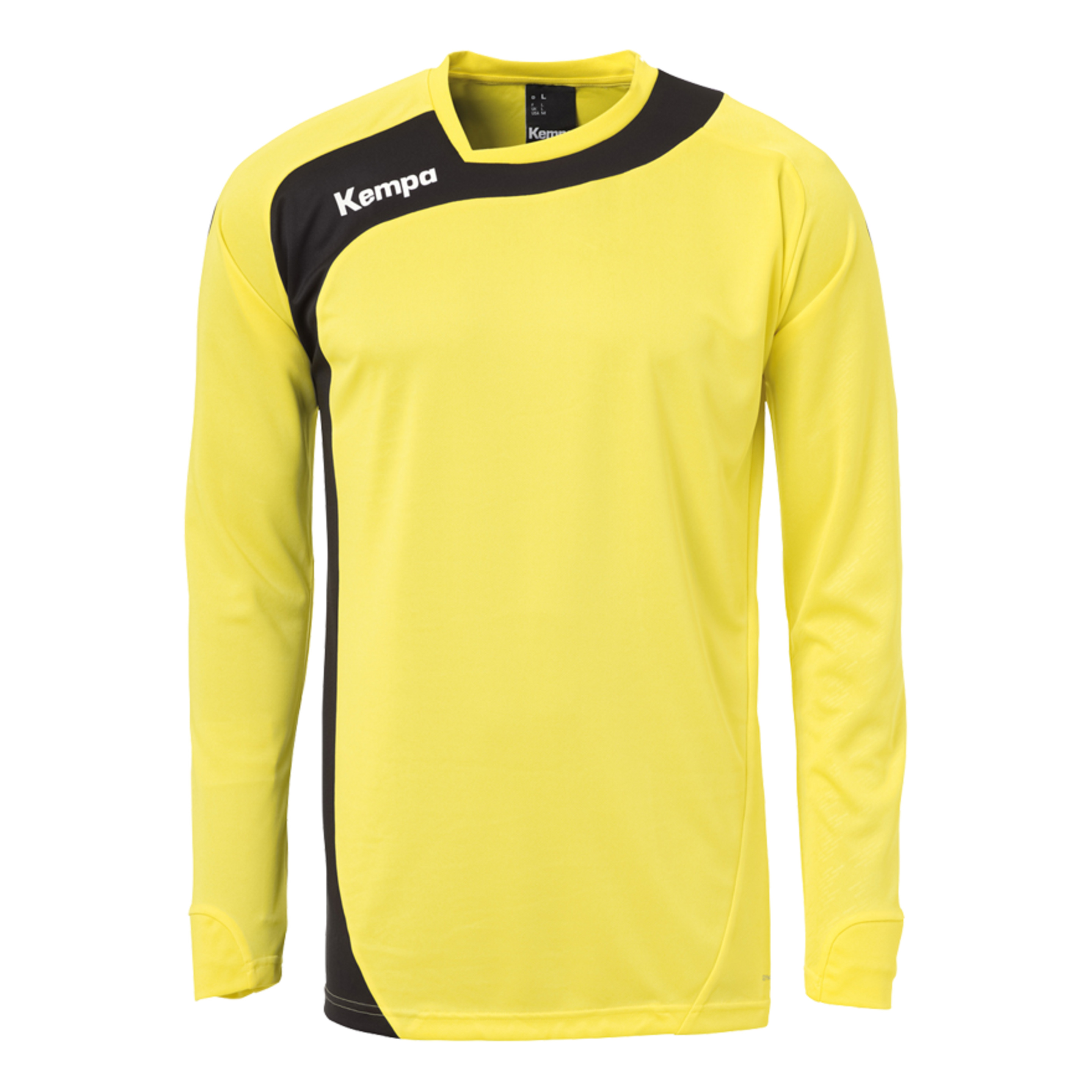 Peak Longsleeve Lima Amarillo/negro Kempa