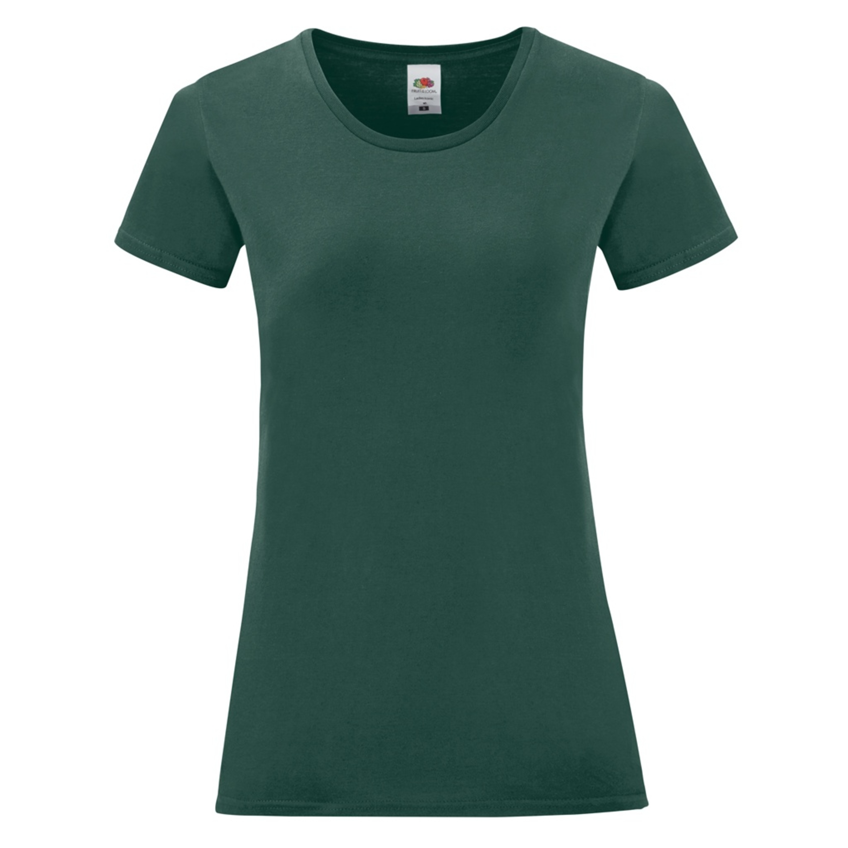 T-shirt Icónica Fruit Of The Loom - verde-oscuro - 