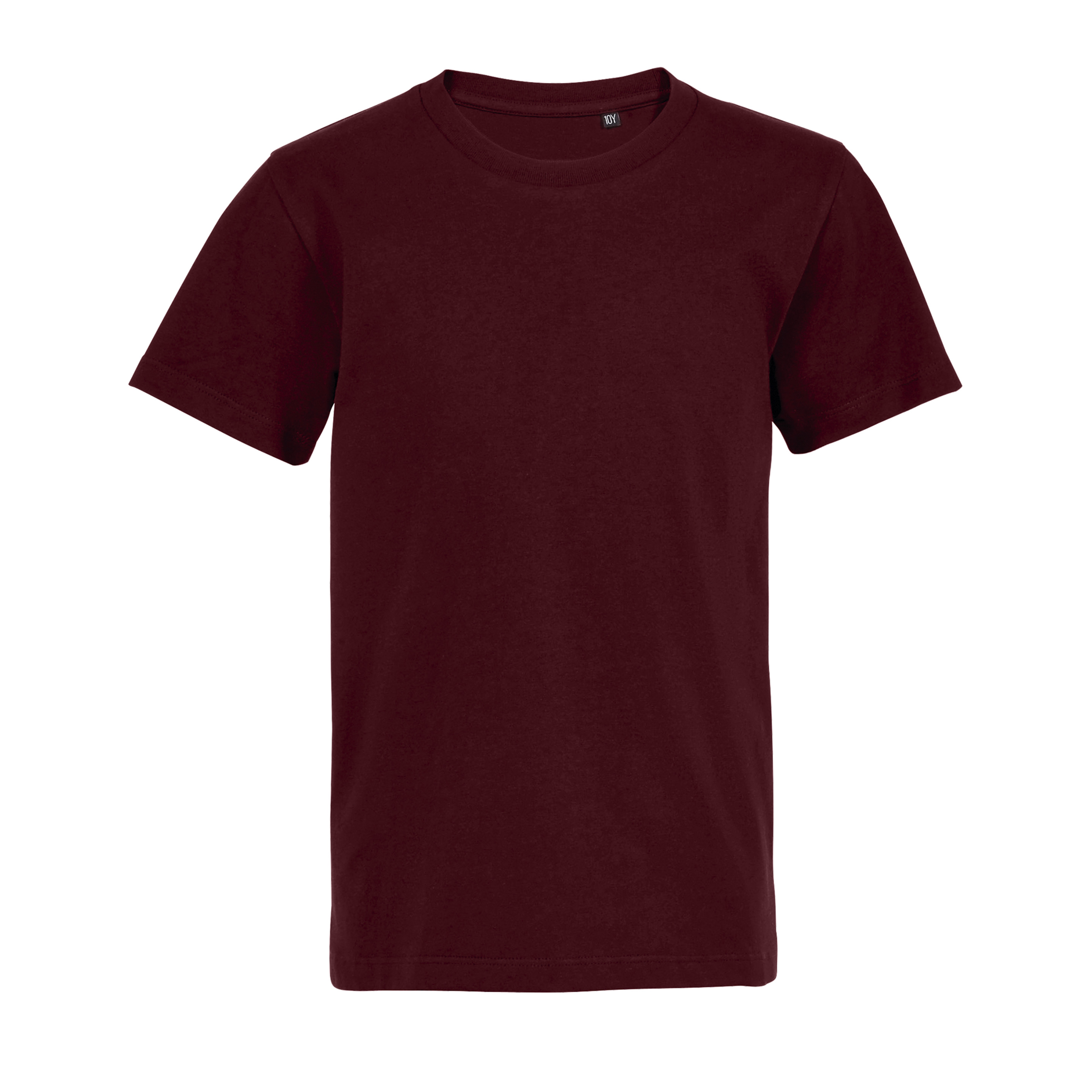 Camiseta Ajustada De Cuello Redondo Martin - burgundy - 