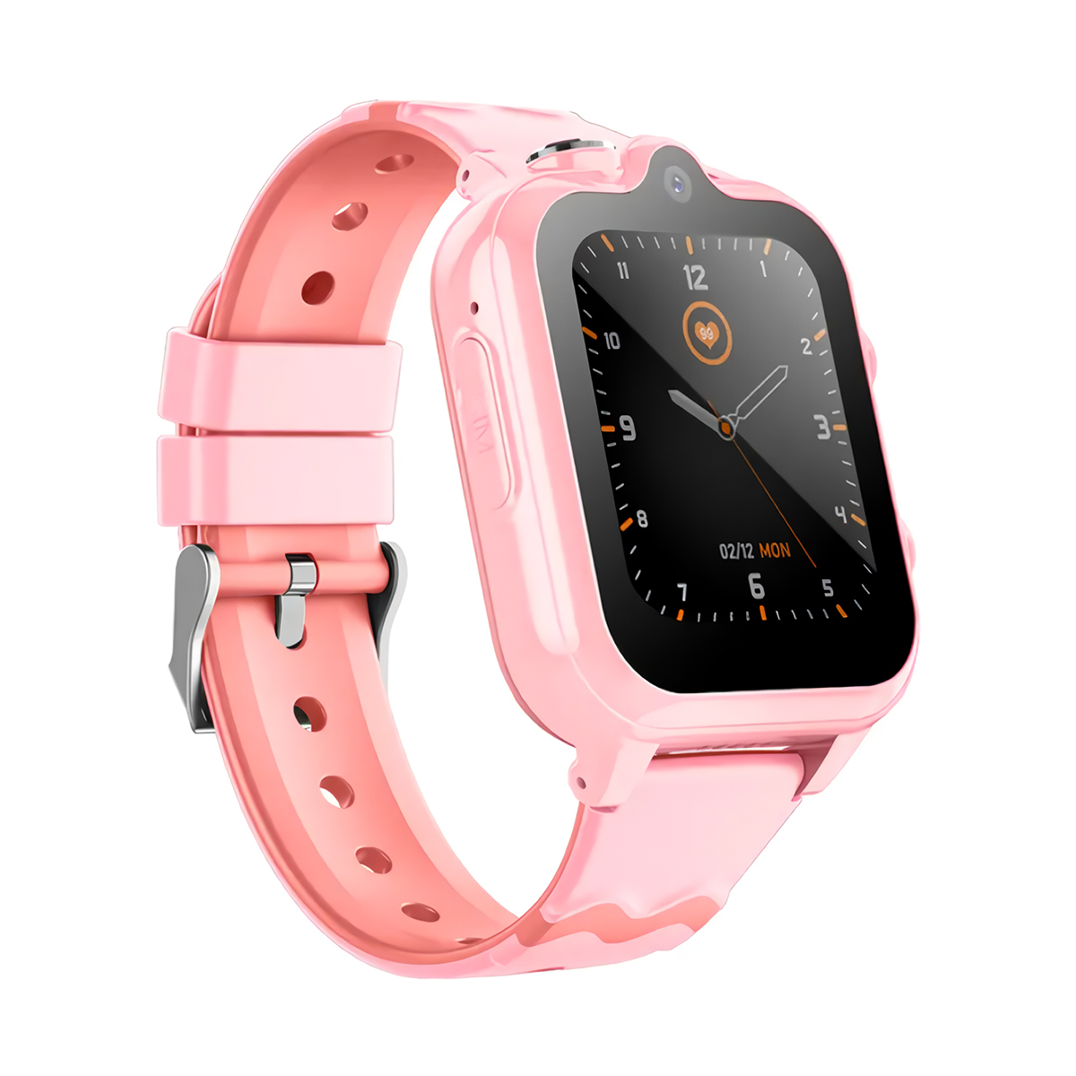 Relógio Inteligente Klack® Para Crianças Smartwatch Com Gps Localizador E Comunicação, 4g - Rosa