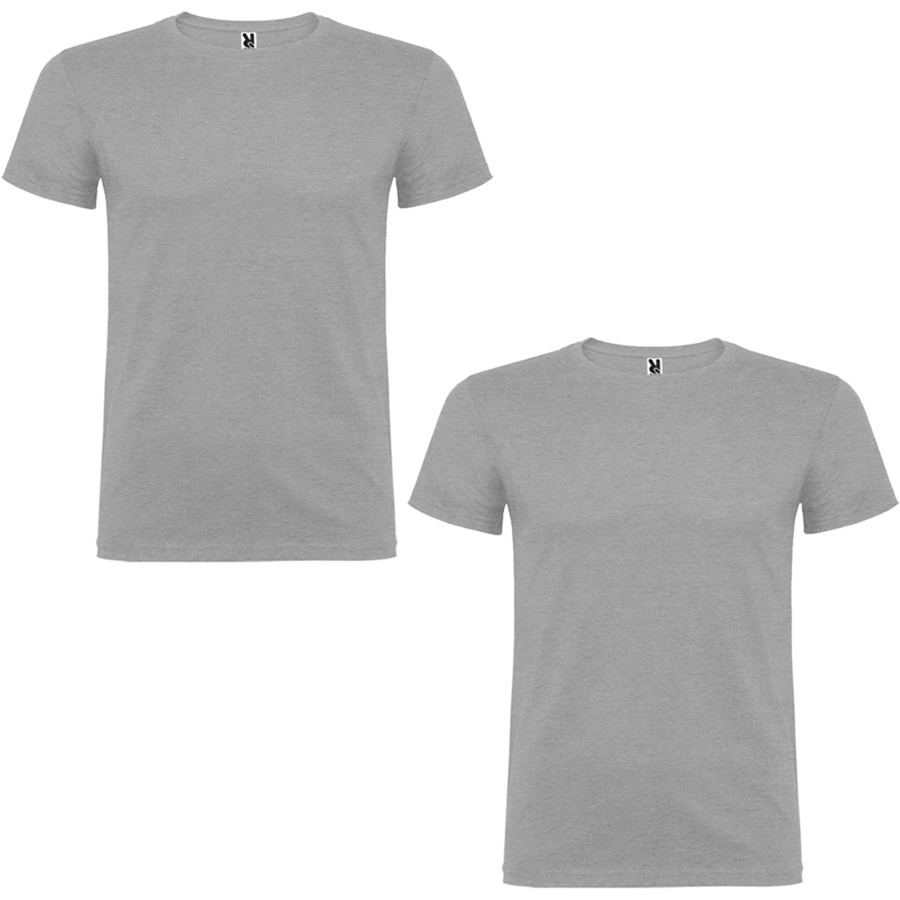 2 Camisetas Manga Corta Roly - gris - 
