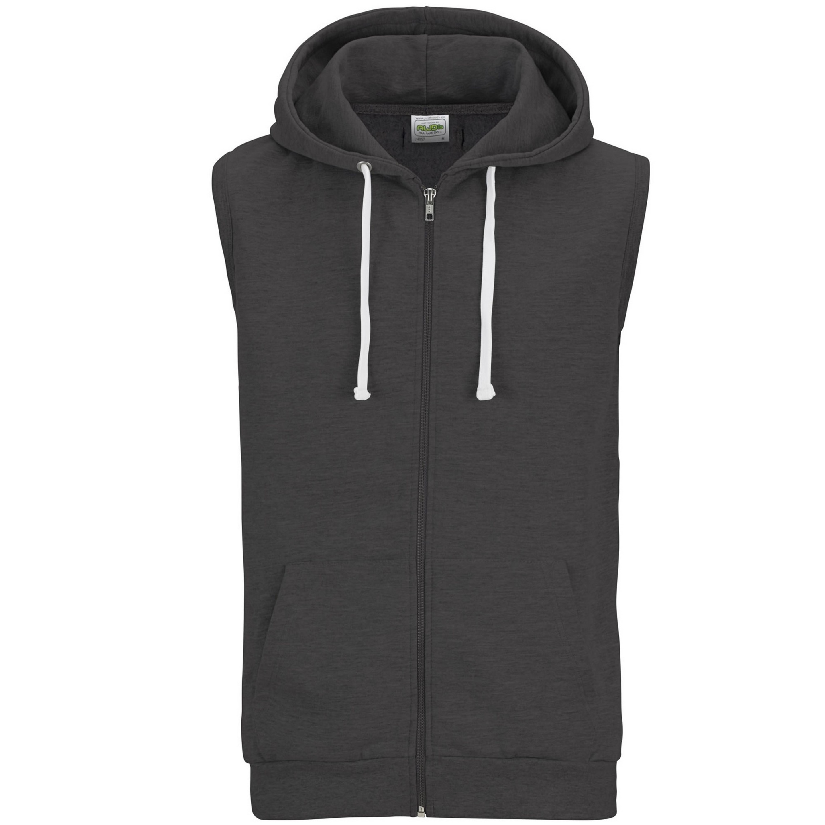 Just Hoods  Sudadera / Chaqueta Con Capucha Sin Mangas Modelo Sleeveless Awdis