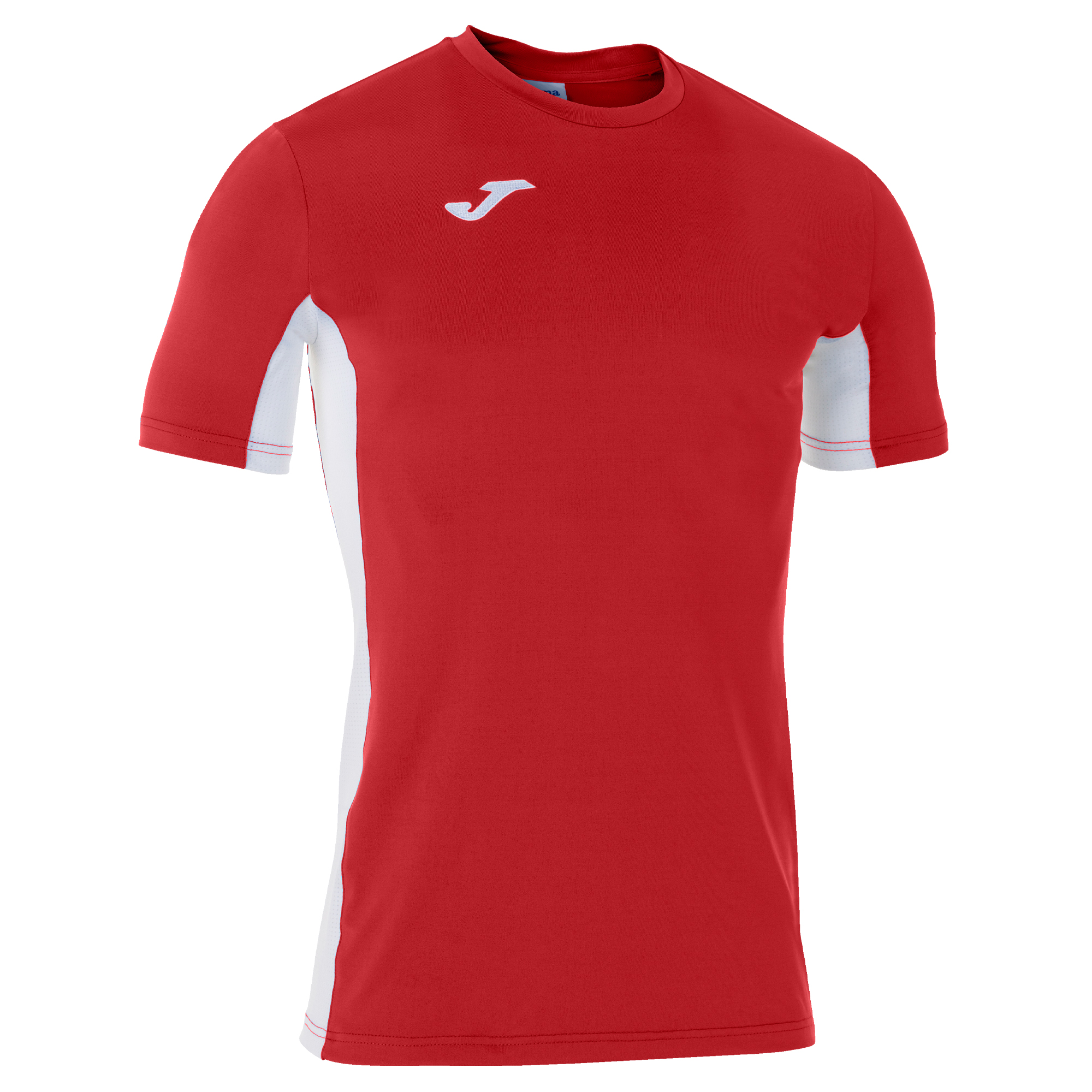 T-shirt Manga Curta Joma Superliga Vermelho Branco