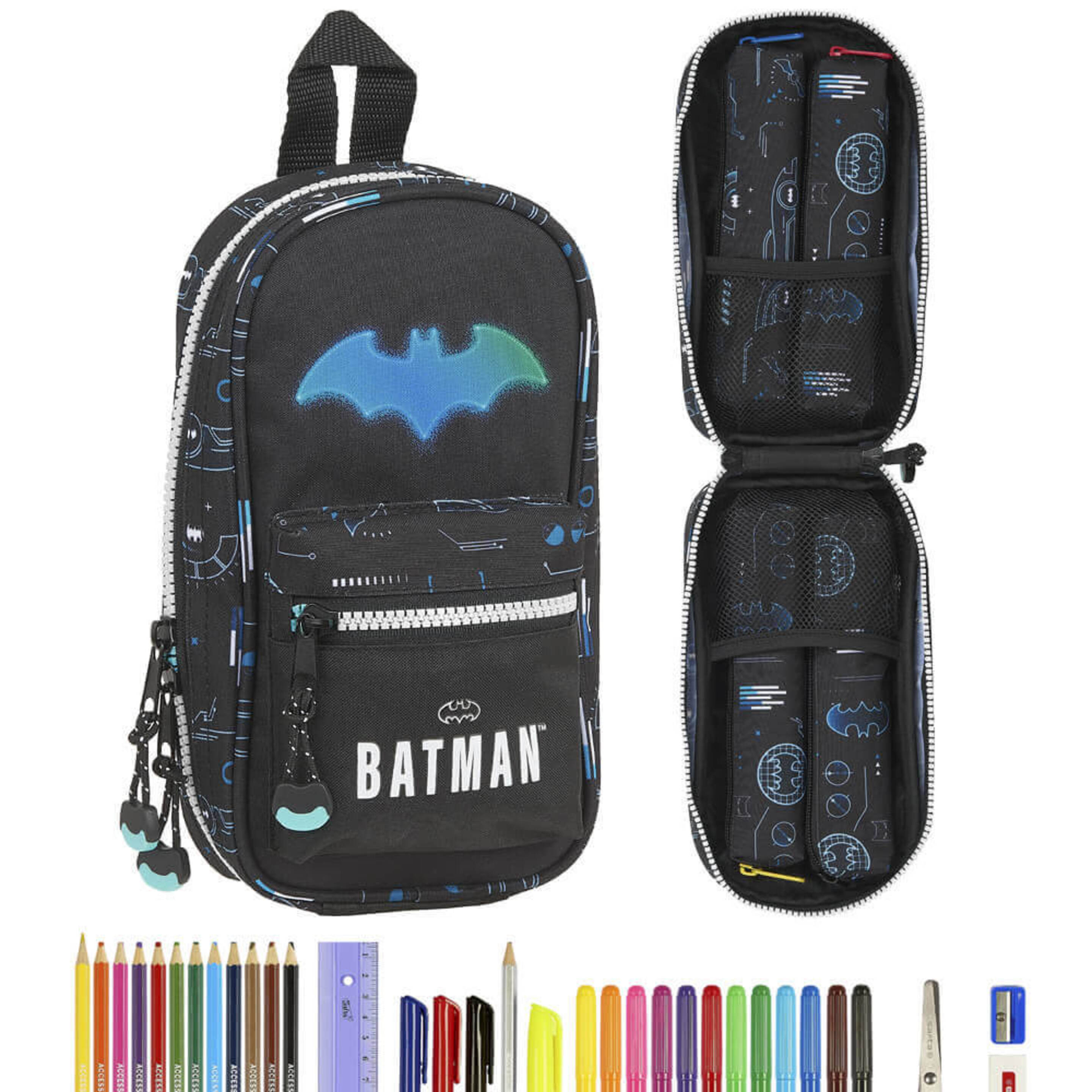 Maxi Estuche Batman Bat Tech 33 Piezas