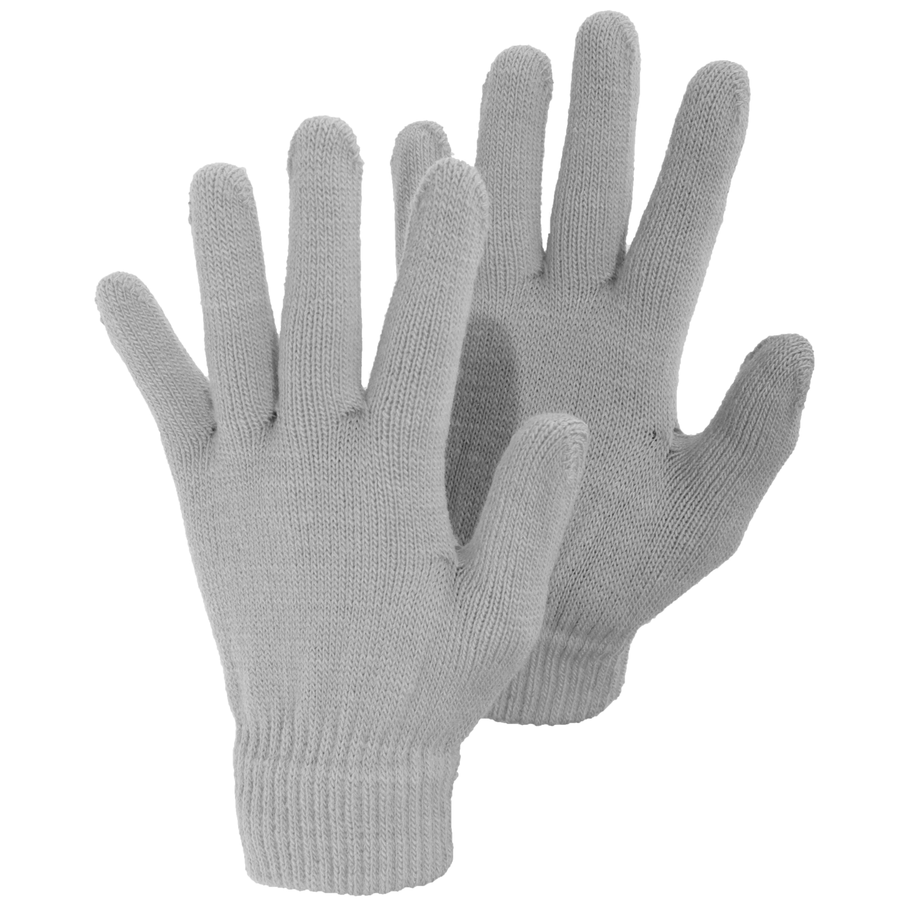 Guantes Lisos De Invierno Para Mujer Universal Textiles (Gris)