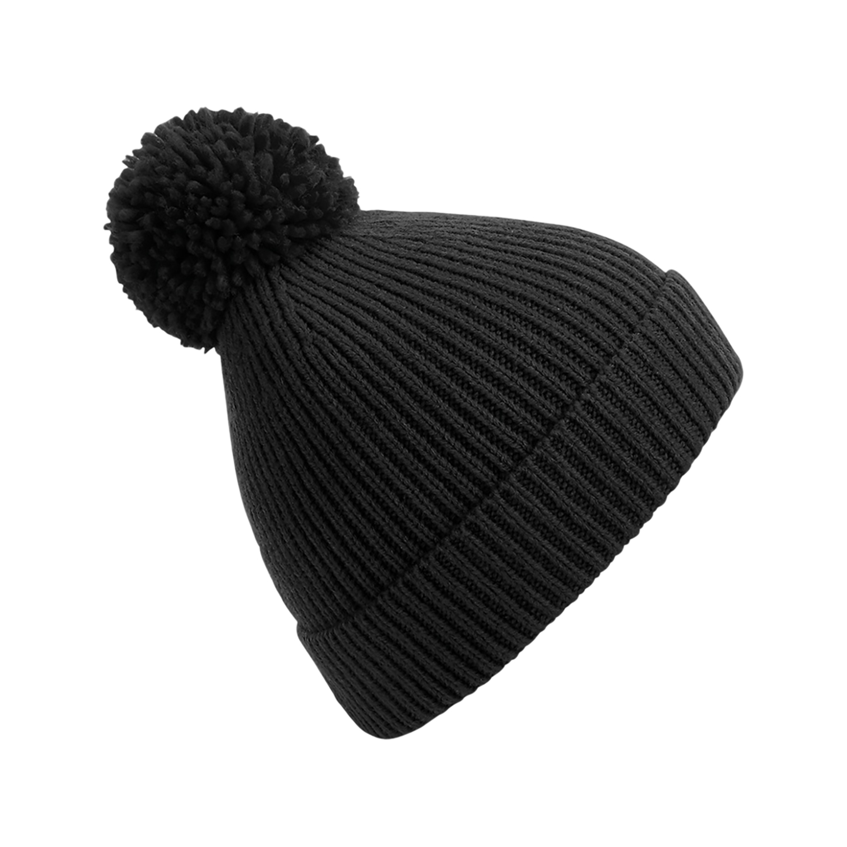 Gorro Beanie De Punto Beechfield Engineered Con Pom Pom