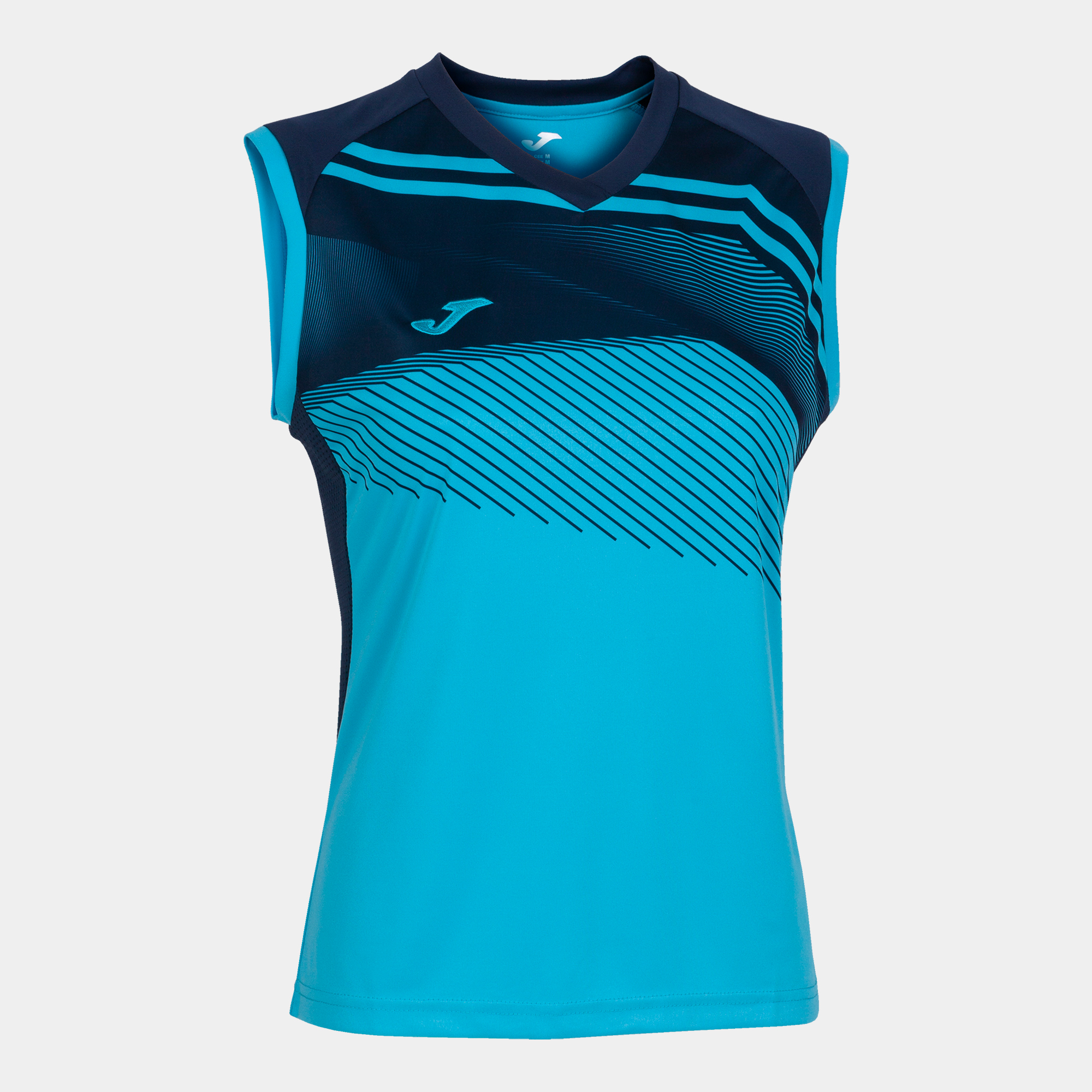 Camiseta Sin Mangas Joma Supernova Ii Turquesa Flúor Marino