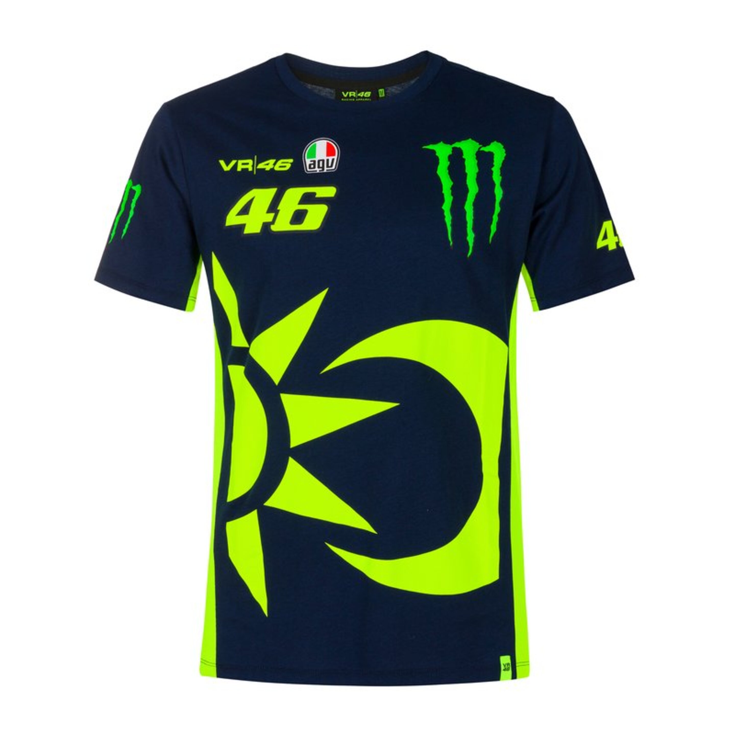 Camiseta Vr46 Monster Energy Valentino Rossi T/xl