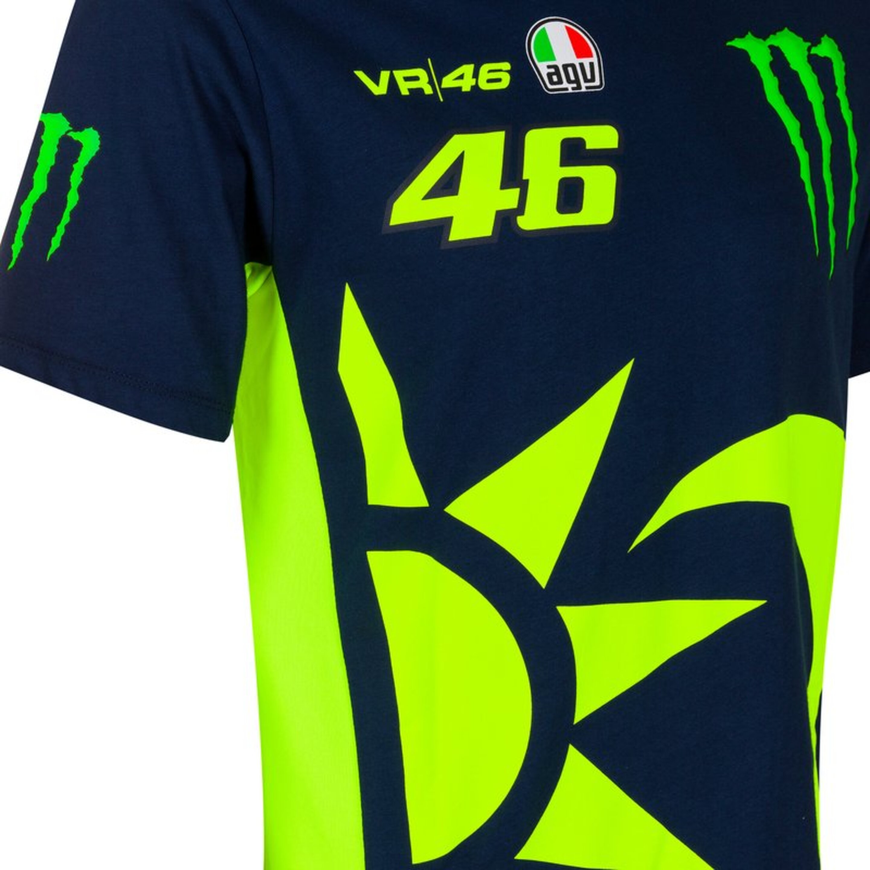 Camiseta Vr46 Monster Energy Valentino Rossi T/xl