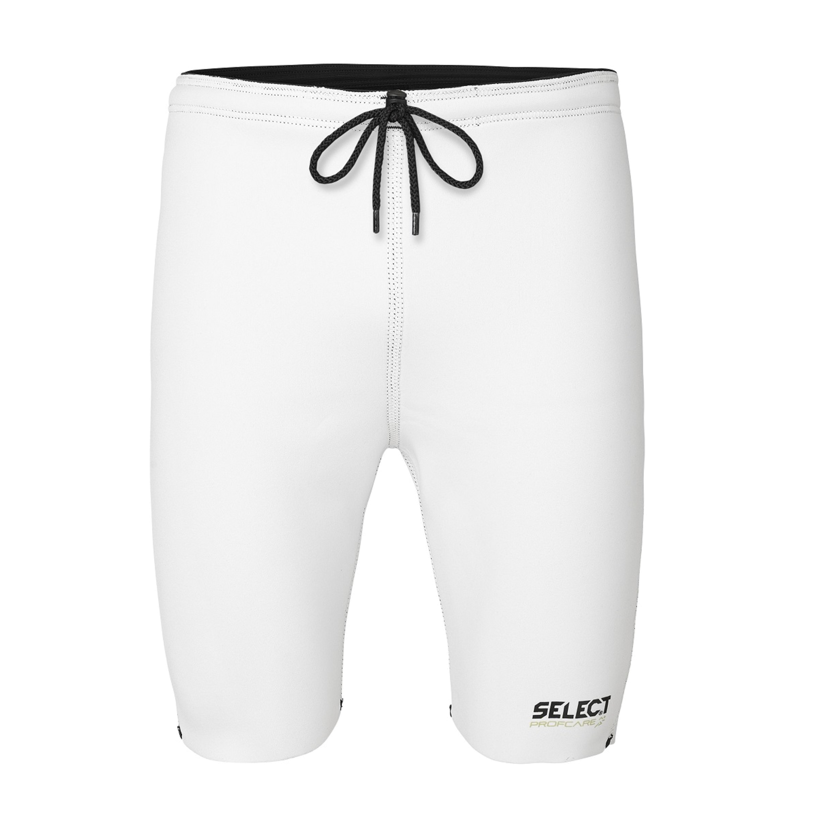 Seleccione Los Pantalones Cortos Térmicos 6400 - Negro/Blanco - Bermuda Deportiva  MKP
