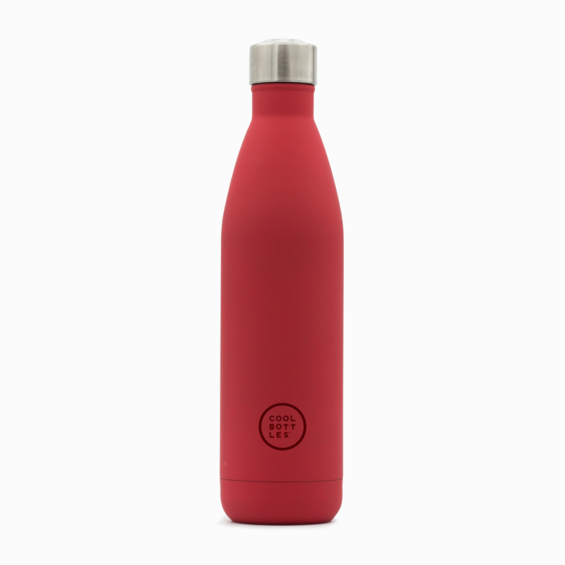 Garrafa Térmica Em Aço Inoxidável Vivid Red - Cool Bottles