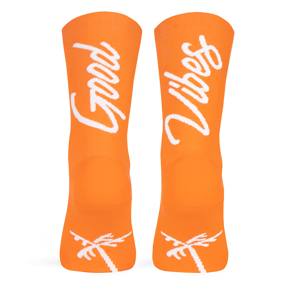 Calcetines Running Pacific And Co Good Vibes - naranja - 