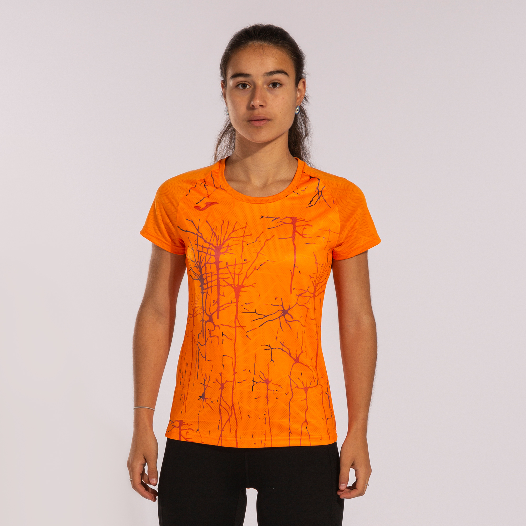 T-shirt Manga Curta Joma Elite Ix Laranja