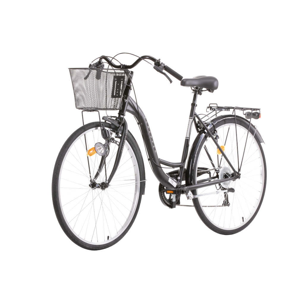 Bicicleta Scrapper Touring 28” Roda 6 Velocidades Preto