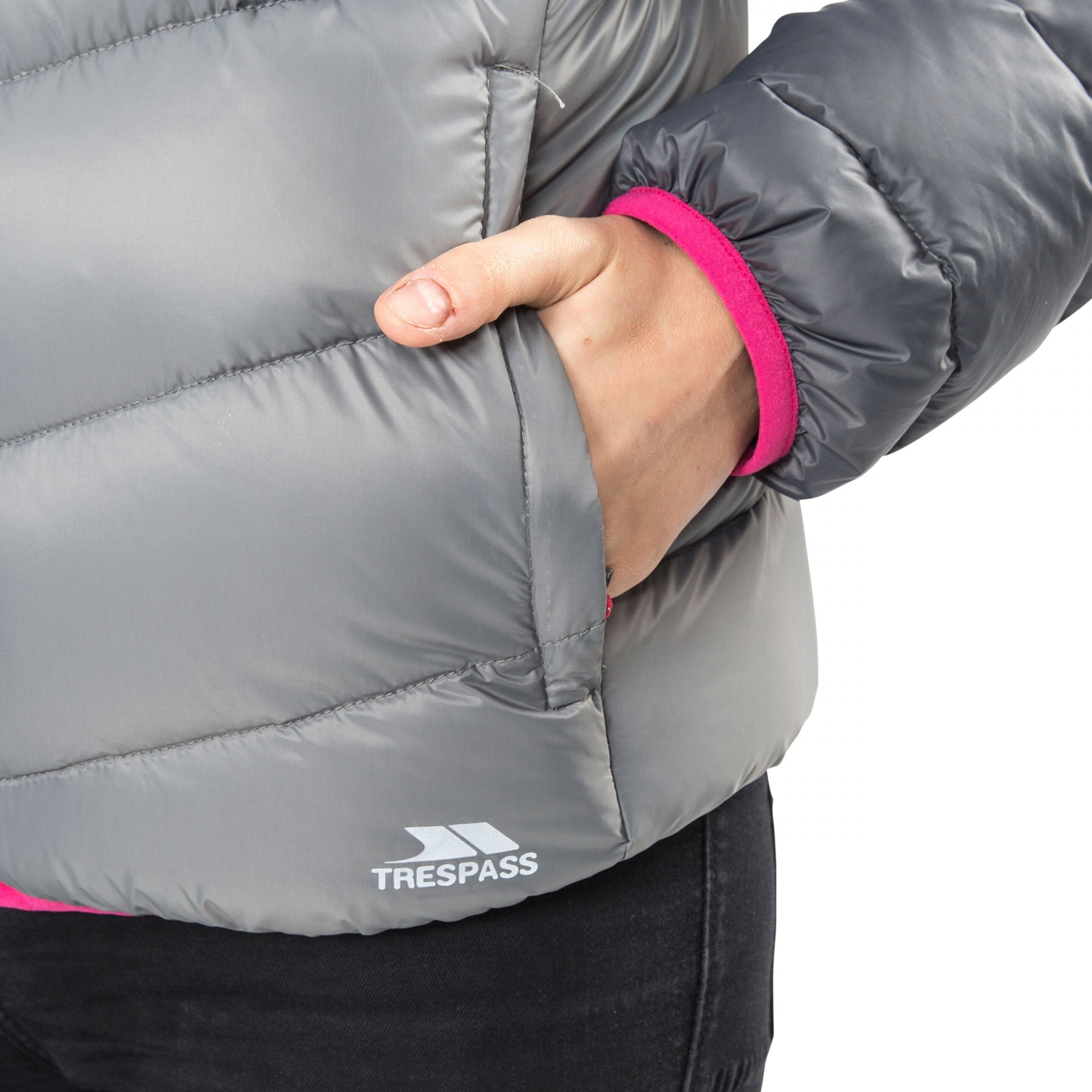 Kirstin Down Jacket Trespass (Tempestade Cinza)