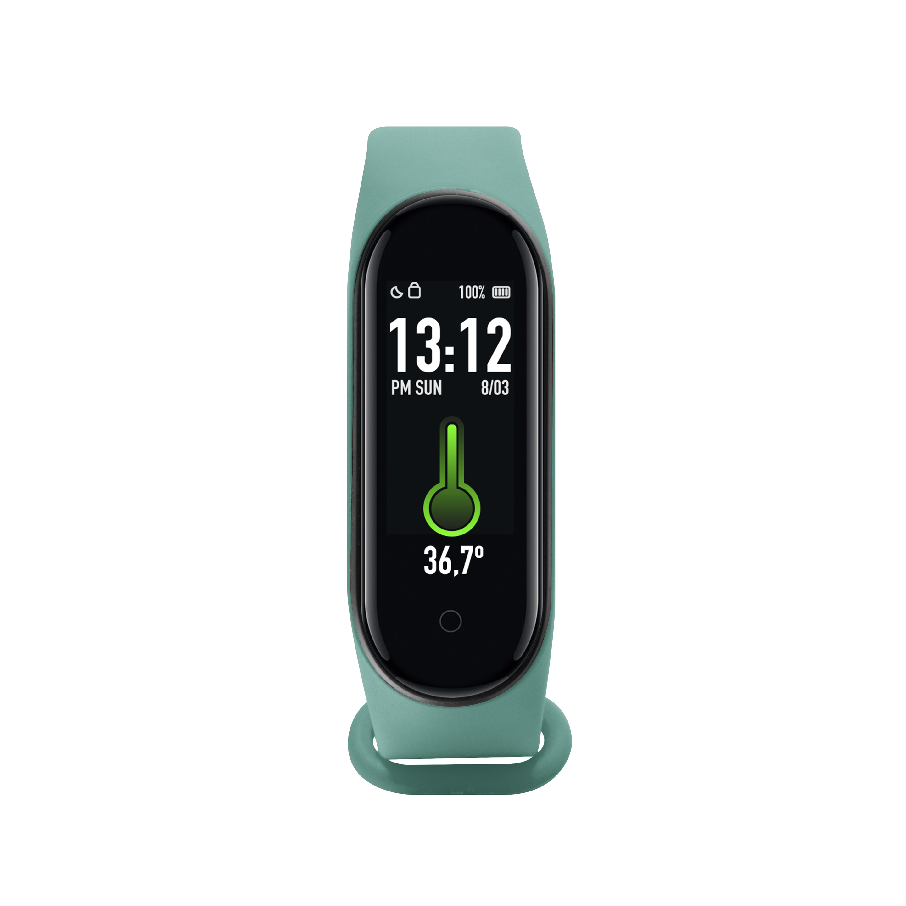 Pulsera De Actividad Unotec Smartband 6t Verde Aguamarina