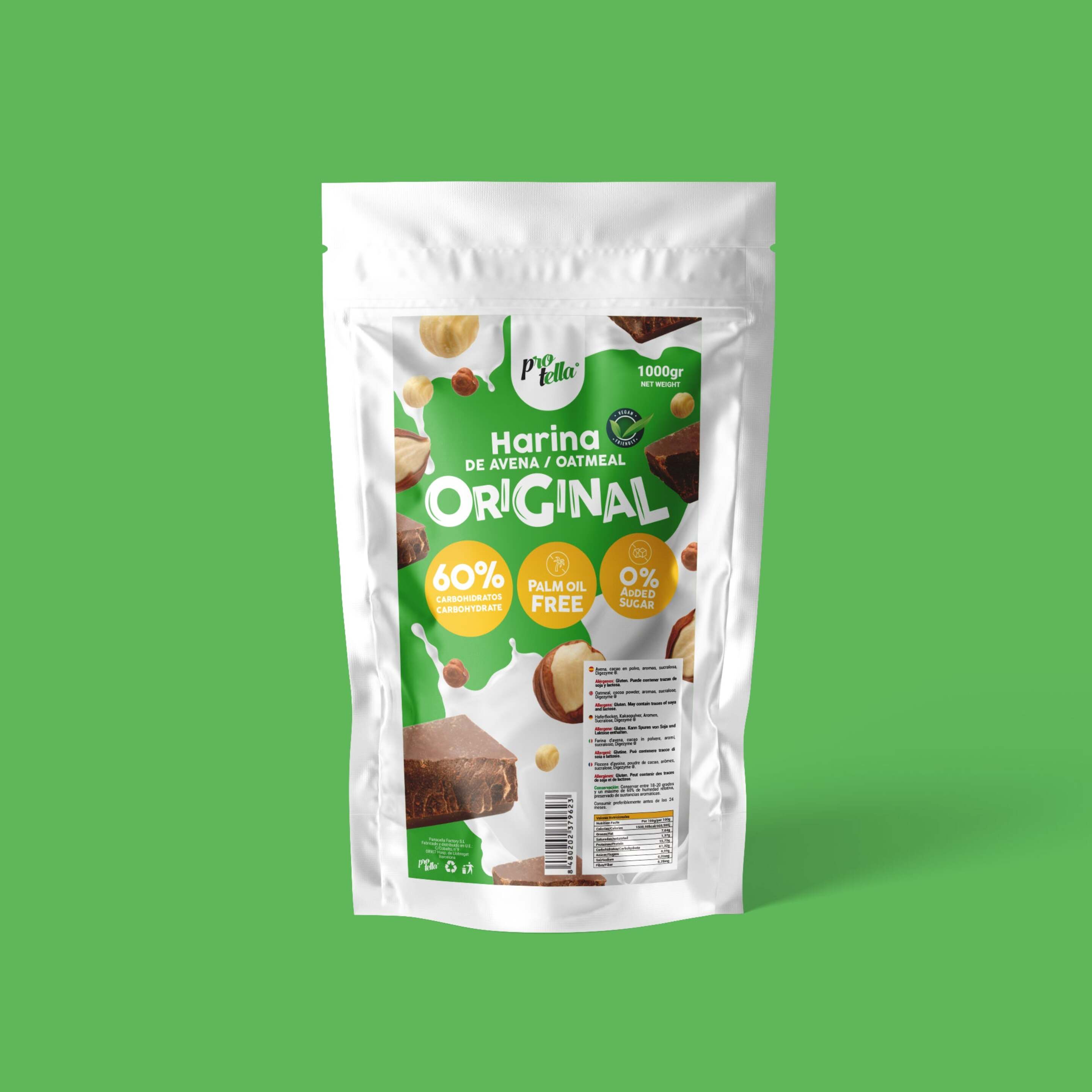 Harina De Avena Protella Original 1kg