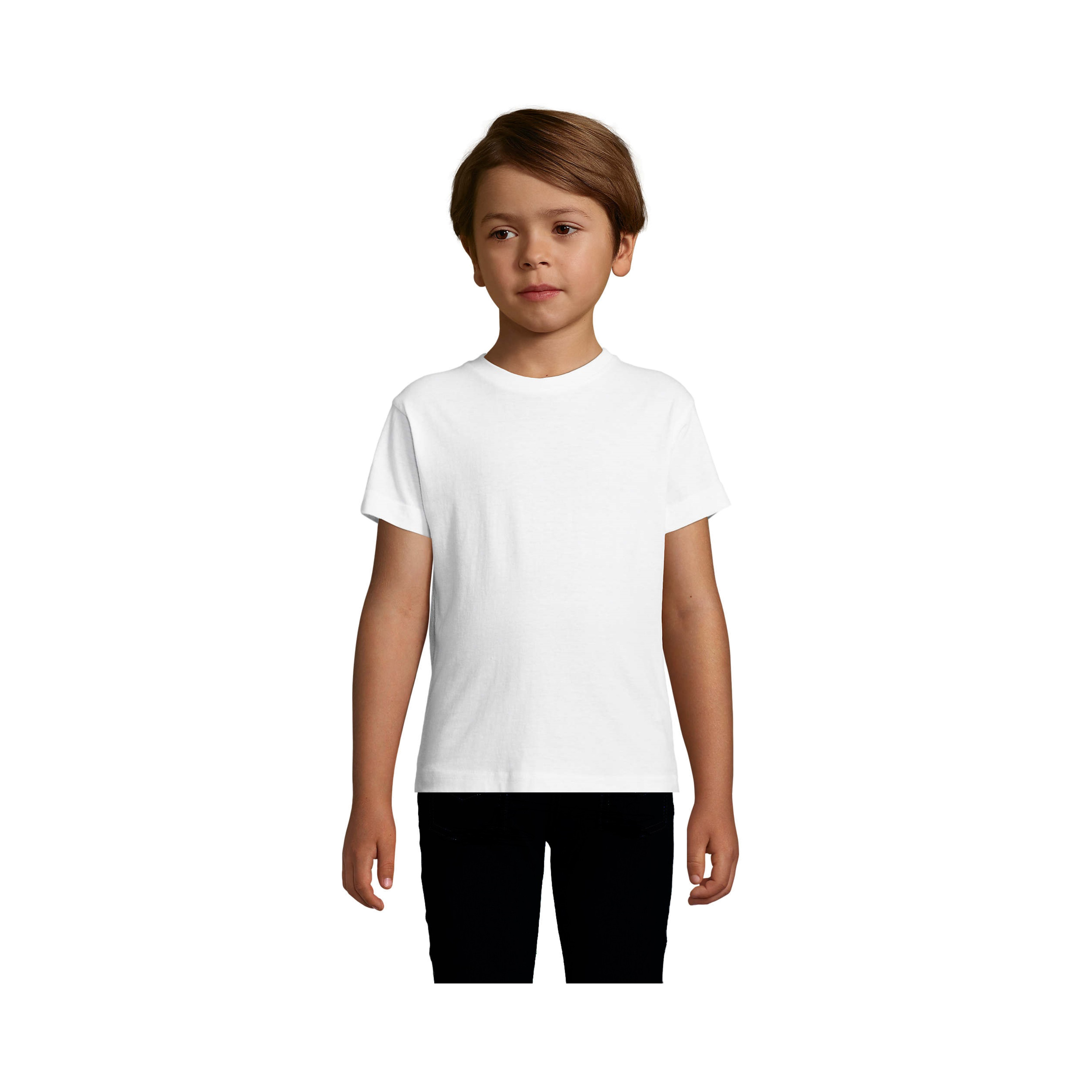 Lote 2 Camiseta Regent Fit Kids Entallada Cuello Redondo Regent