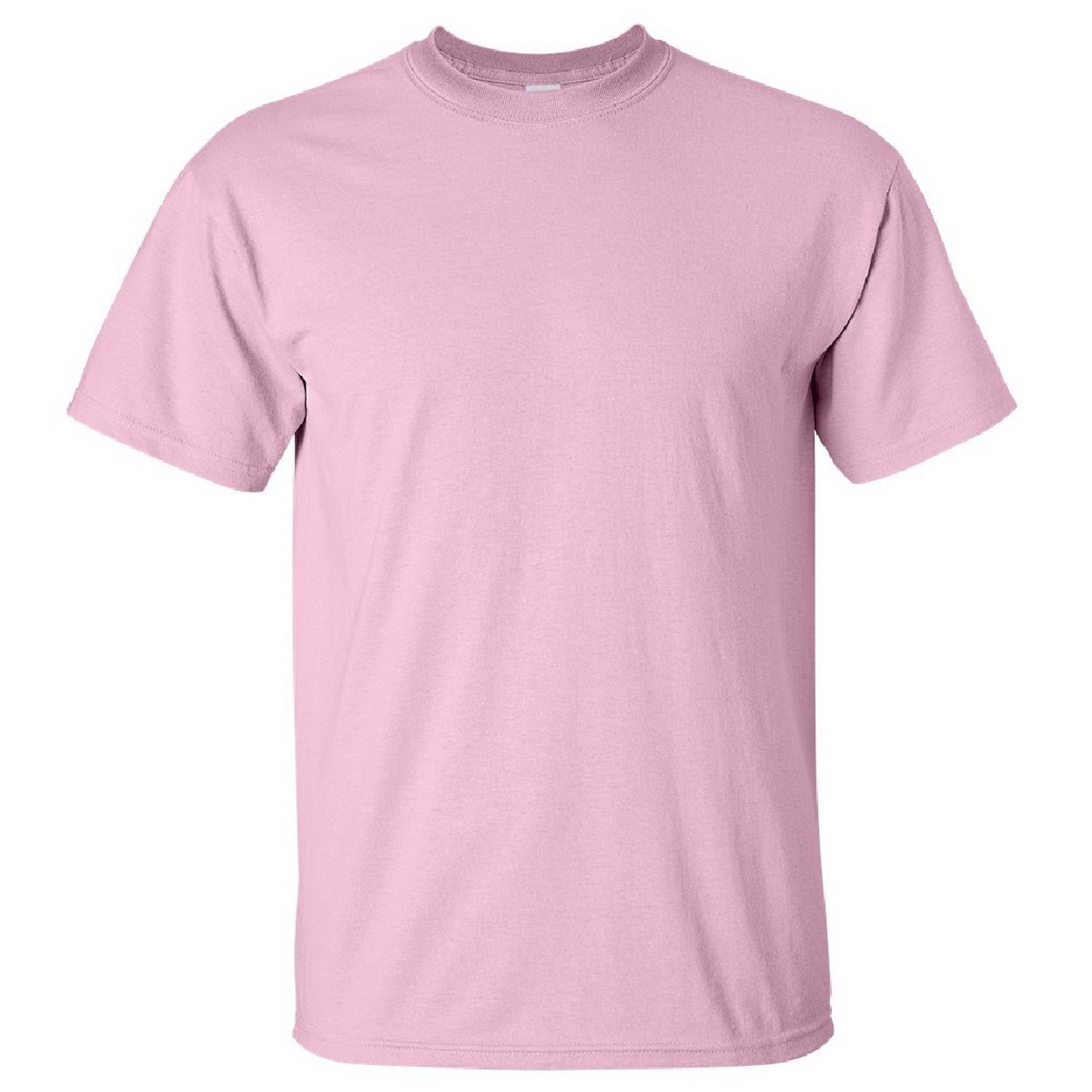 Camiseta Básica De Manga Corta Gildan Ultra Cotton - rosa - 
