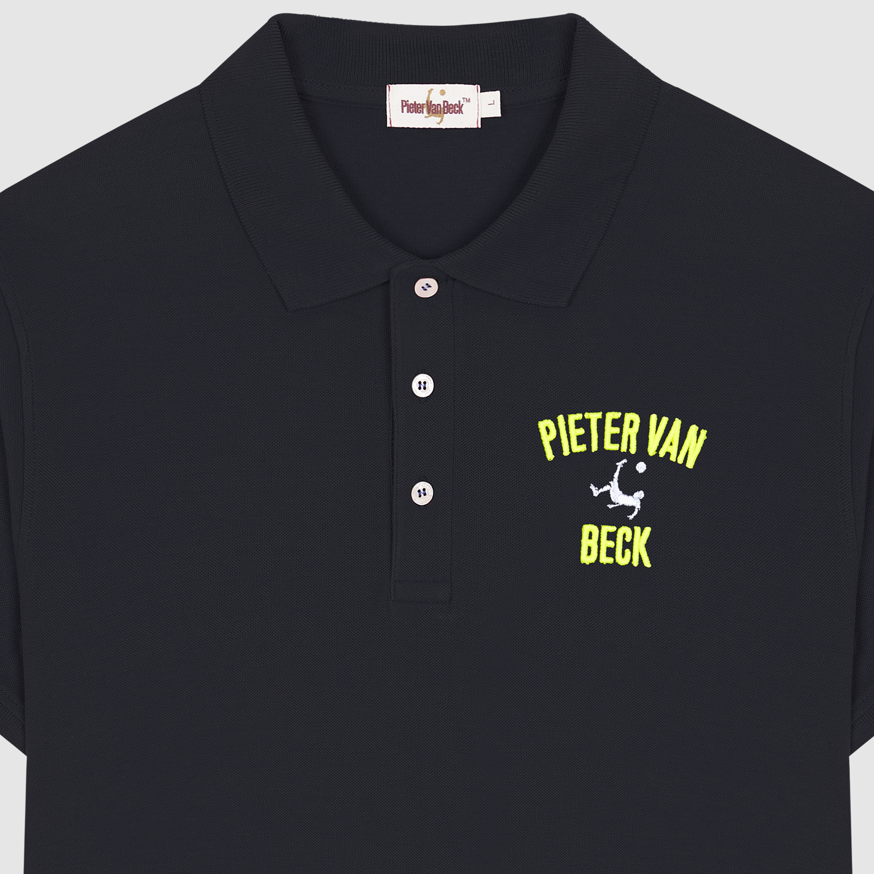 Polo Pieter Van Beck Goal Navy