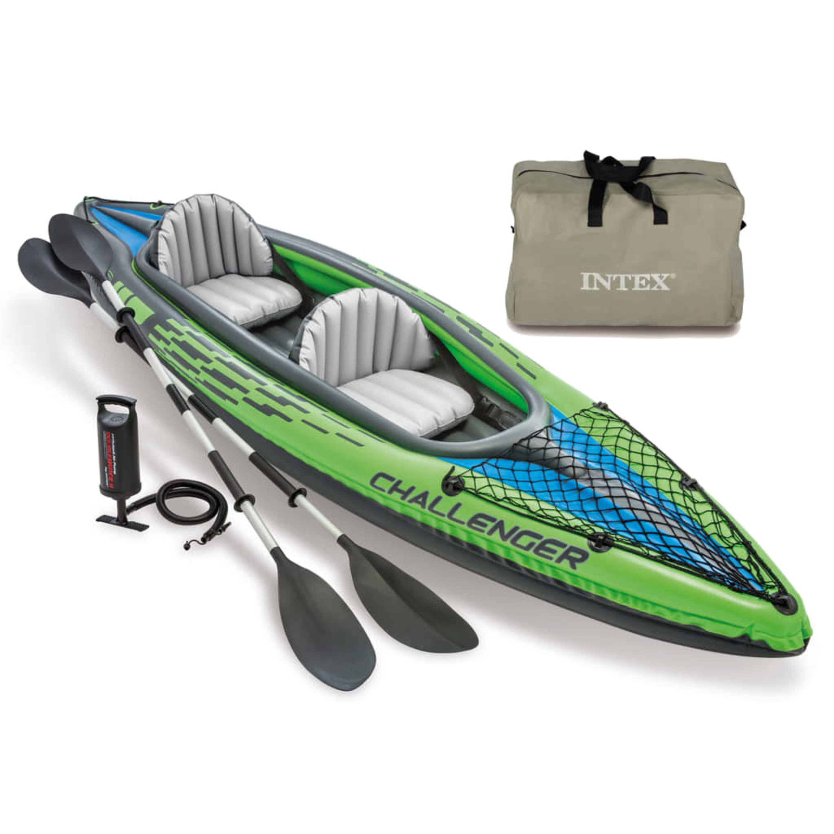Intex Kayak Inflable Challenger K2 68306np - verde - 