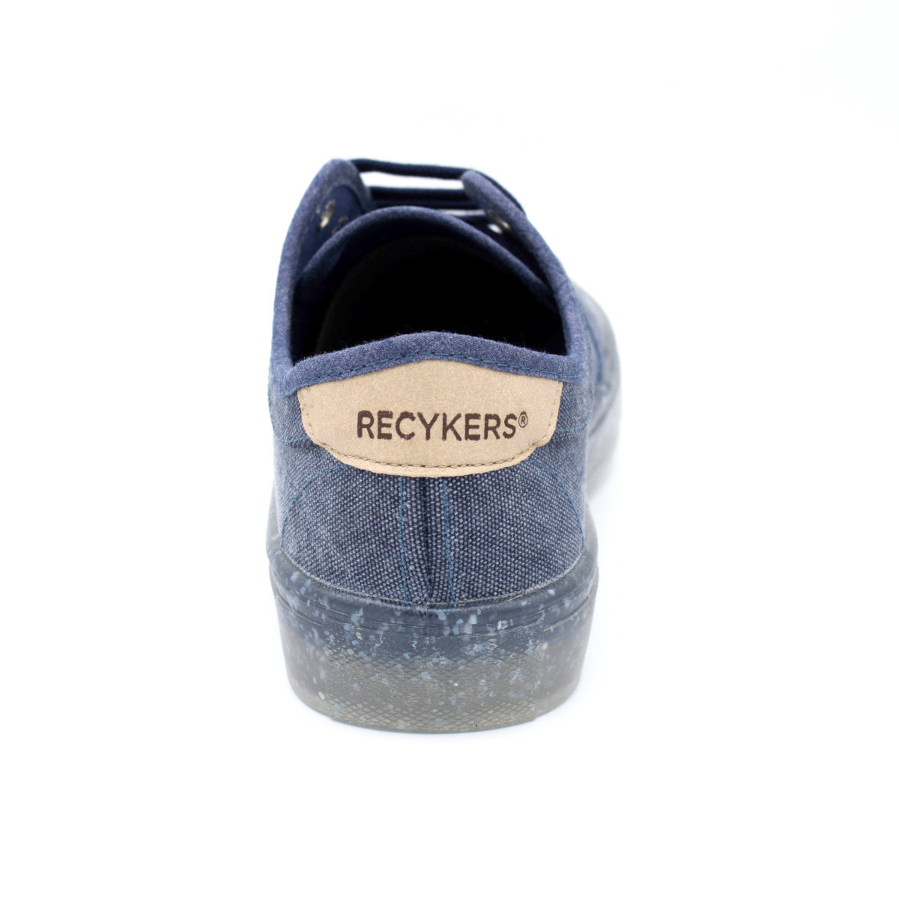 Sneaker Recykers Peckham - azul_marino - Recycled Sneakers  MKP