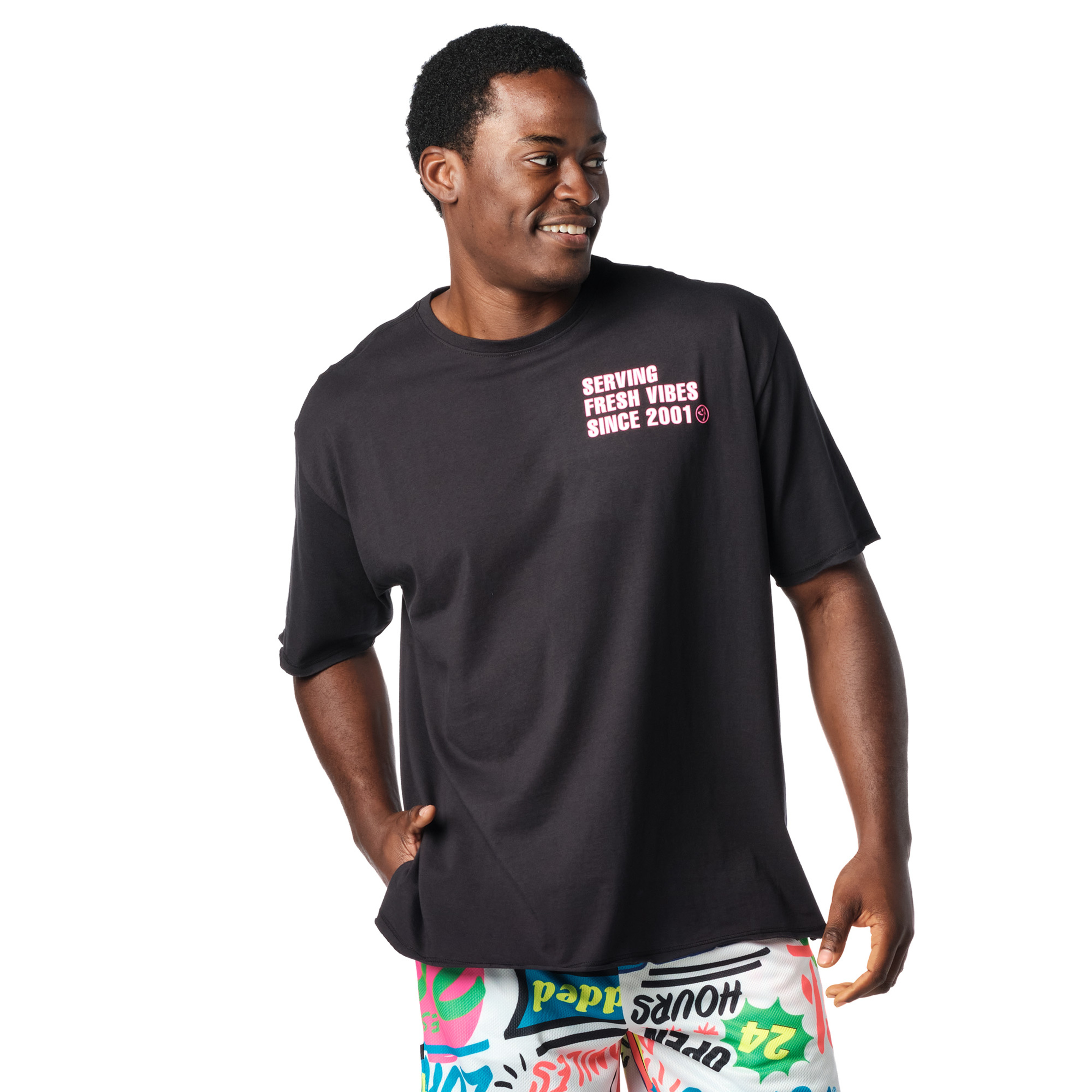 Zumba Serving Fresh Camiseta Para Hombre