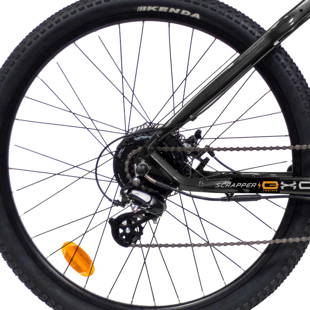 Bicicleta De Montanha Elétrica Scrapper Roda 27,5” 8 Velocidades | Sport Zone MKP