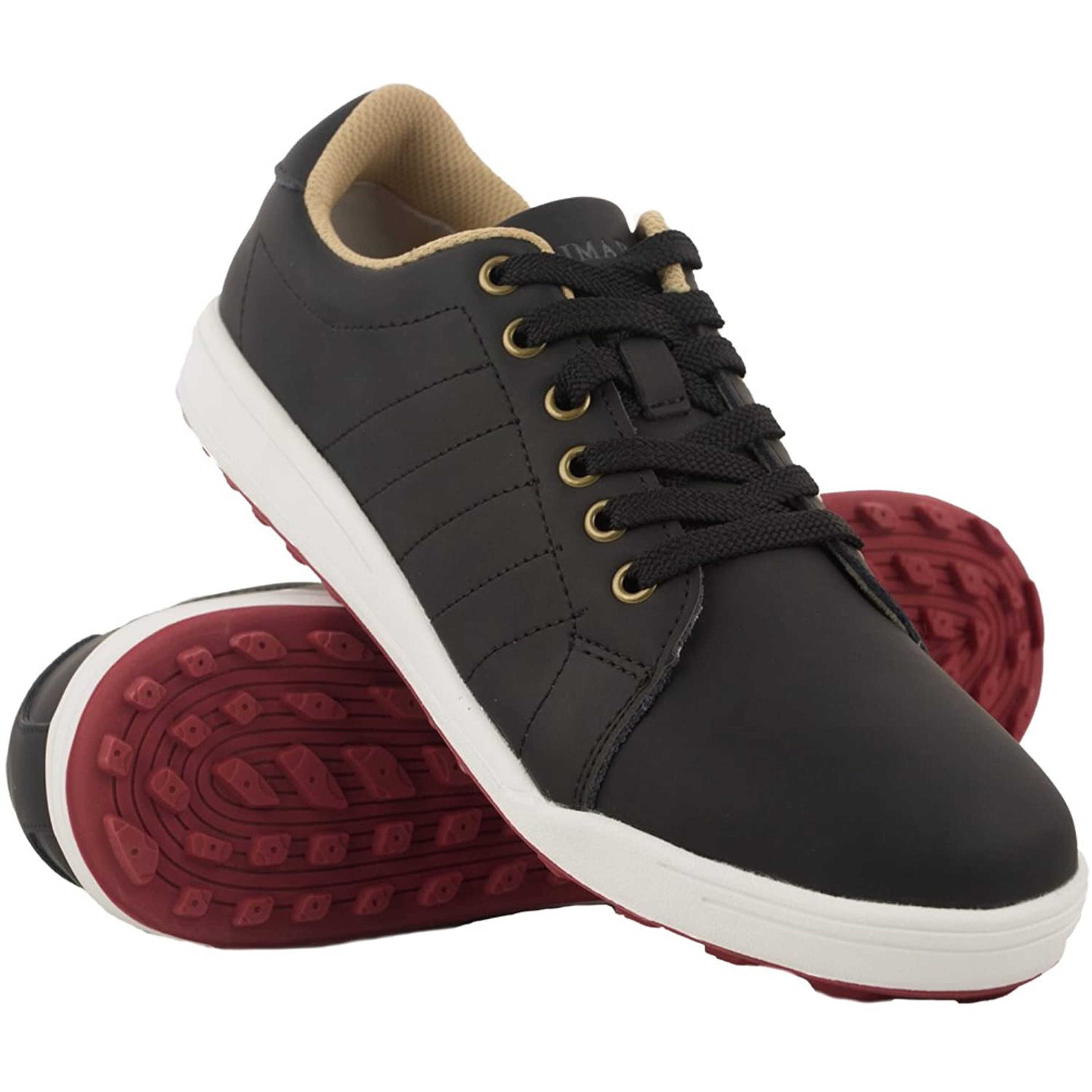 Zerimar Zapatos De Golf Hombre | Deportivas Para Hombre | Zapatos Hombre Golf | Zapato Golf Piel