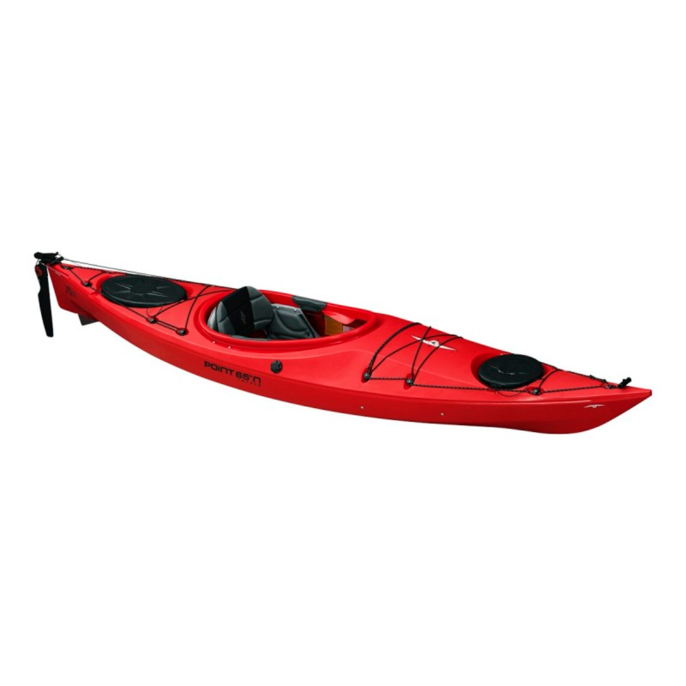 Kayak De Travesía Con Timón Y Orza Abatible Point 65 Xo11 Gt - rojo - 