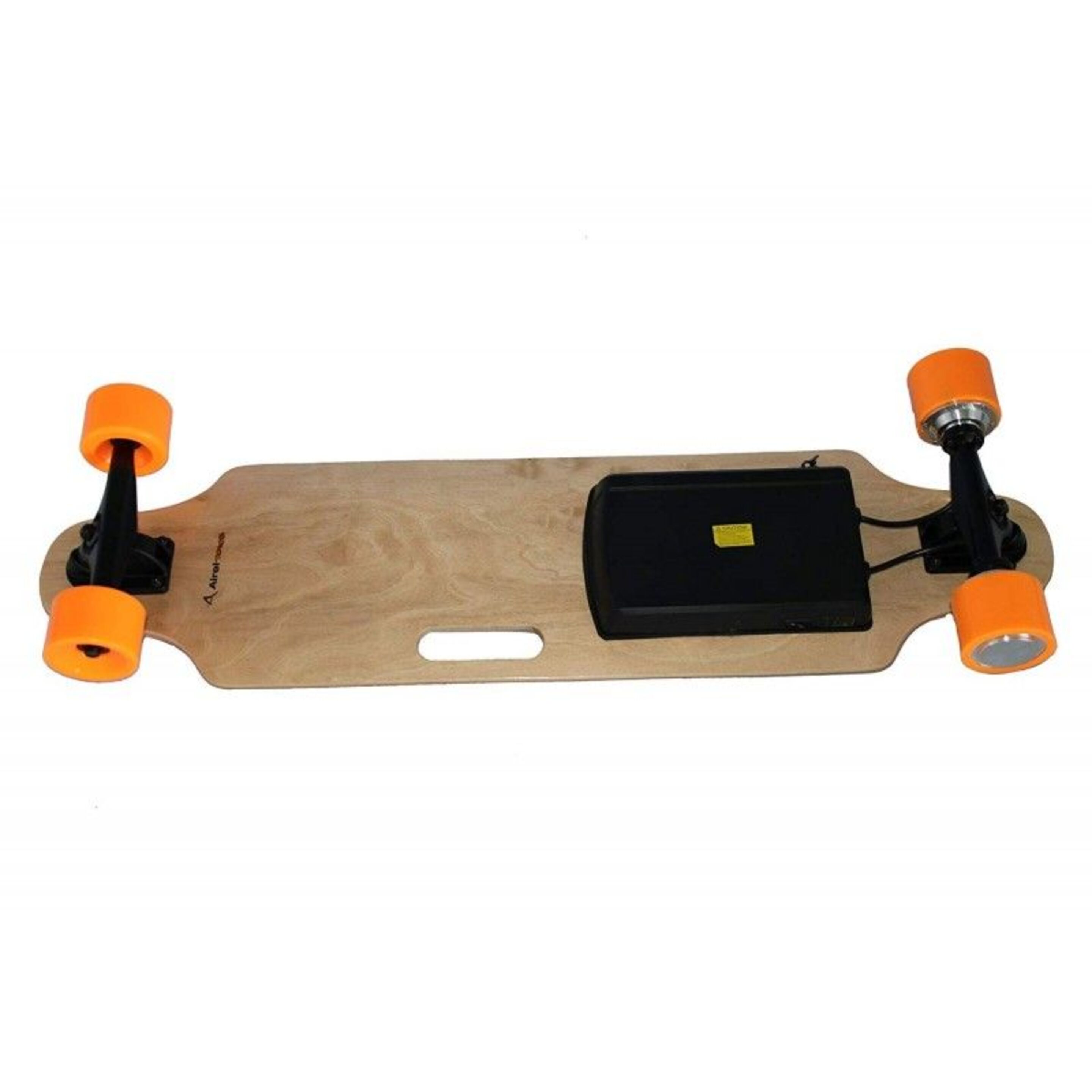 Skateboard Eléctrico Airel Con Mando, Potencia Motor: 250 W, Monopatin Eléctrico Longboard Electrico - Marron  MKP