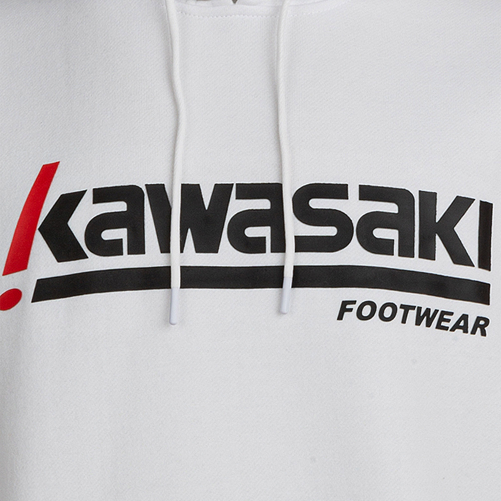 Sudadera Kawasaki Killa Unisex Hooded Sweatshirt K202153 1002 White