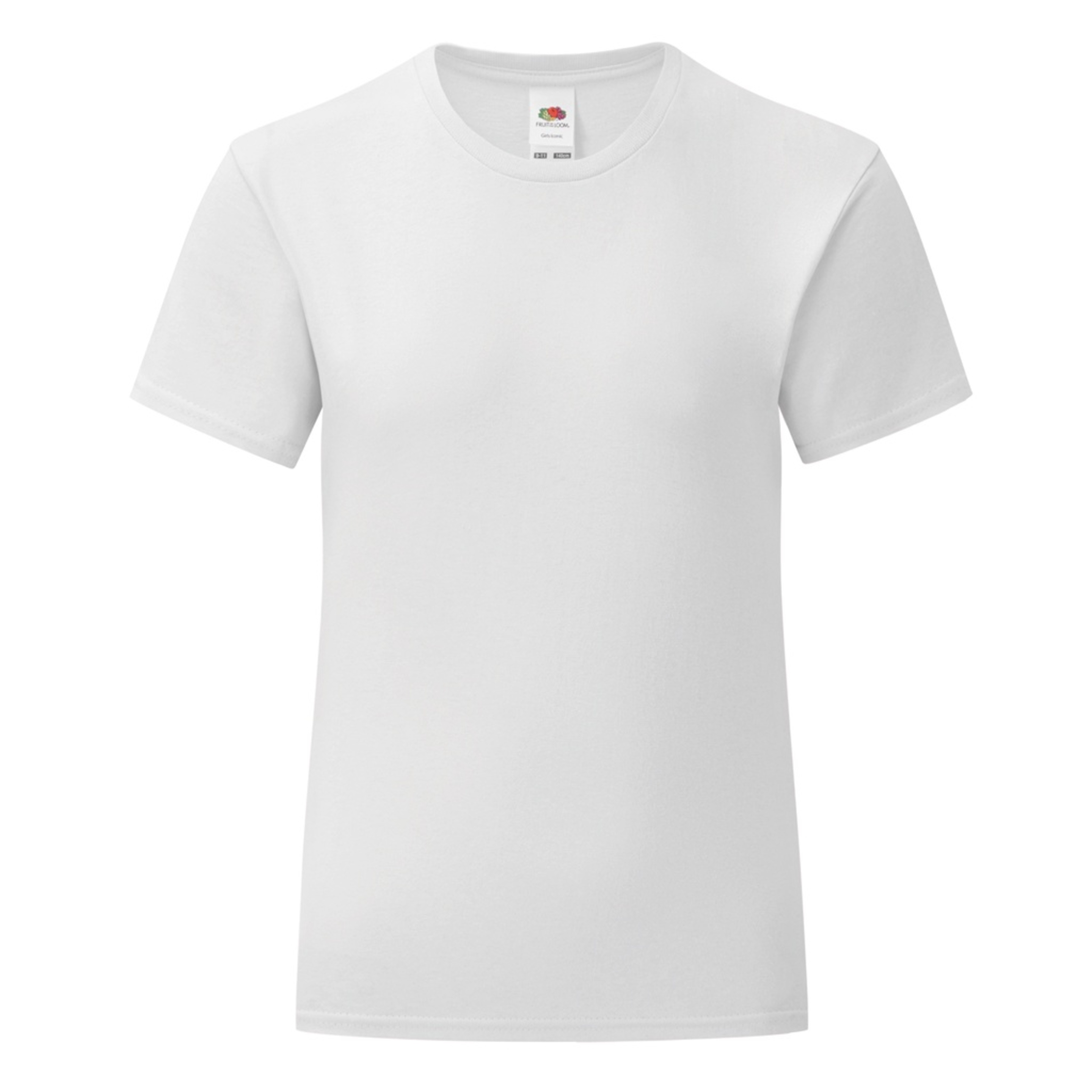 T-shirt Fruit Of The Loom Iconic - blanco - 
