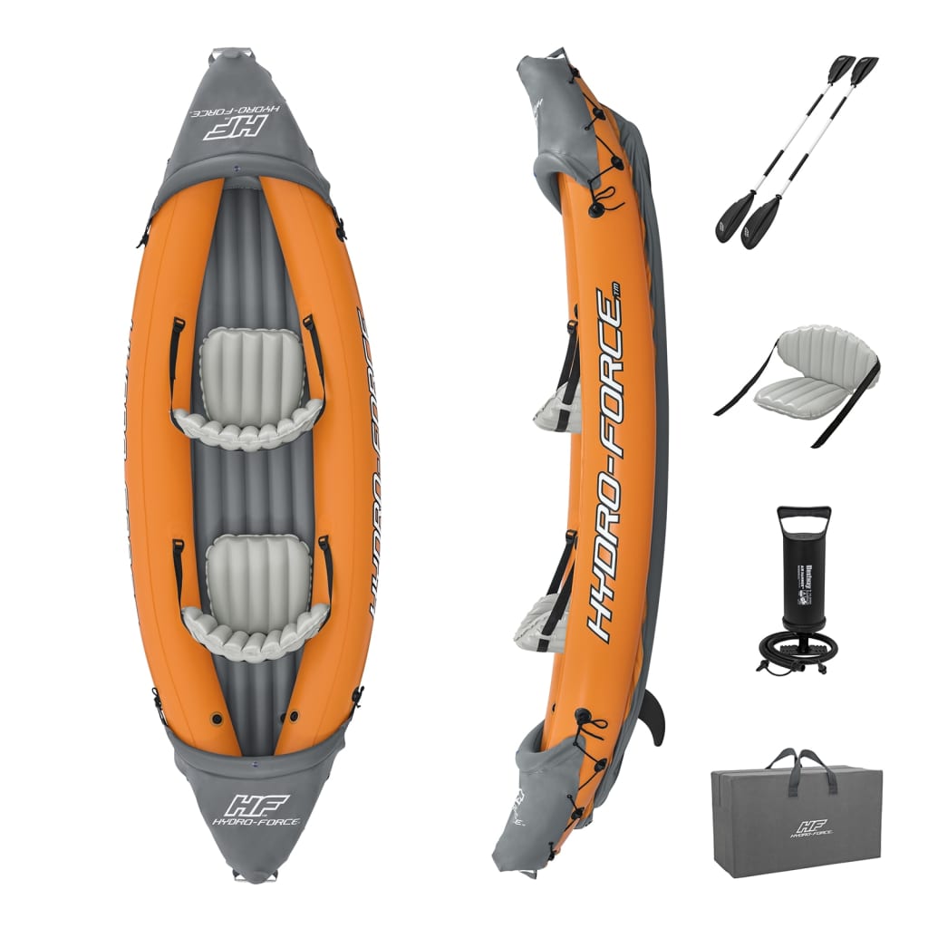 Juego De Kayak Hinchable Bestway  X2 Hydro-force Rapid - naranja - 