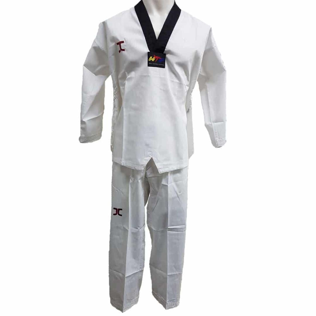 Traje De Taekwondo Jc Kyorugi Pro Athlete - blanco - 