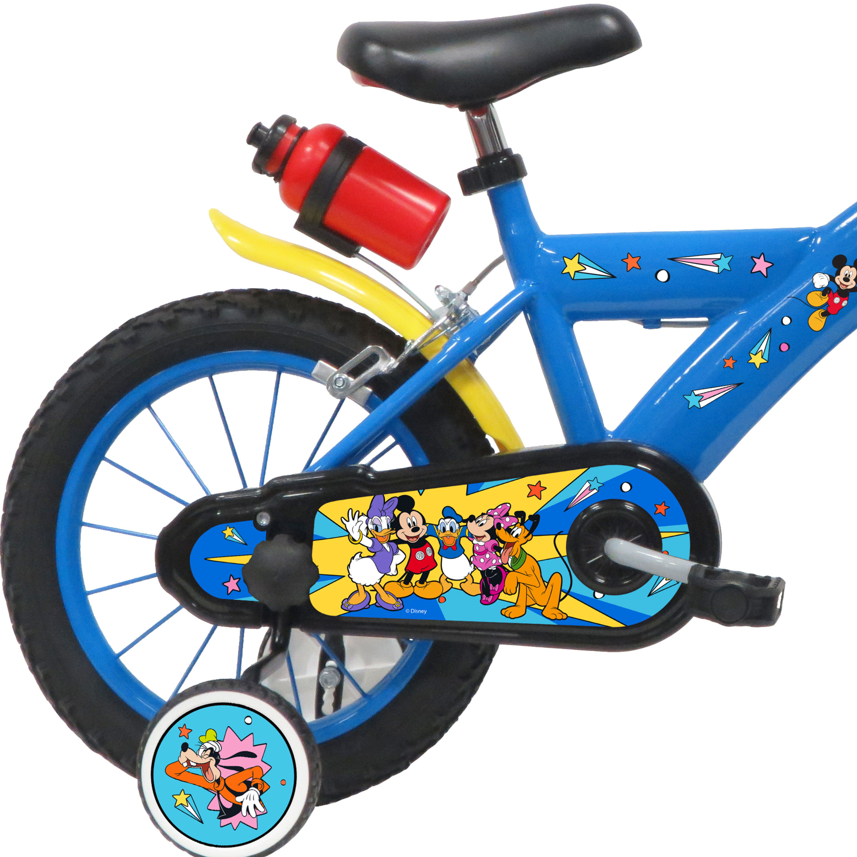 Bicicleta De Menino 14 Polegadas Mickey Mouse 4-6 Anos