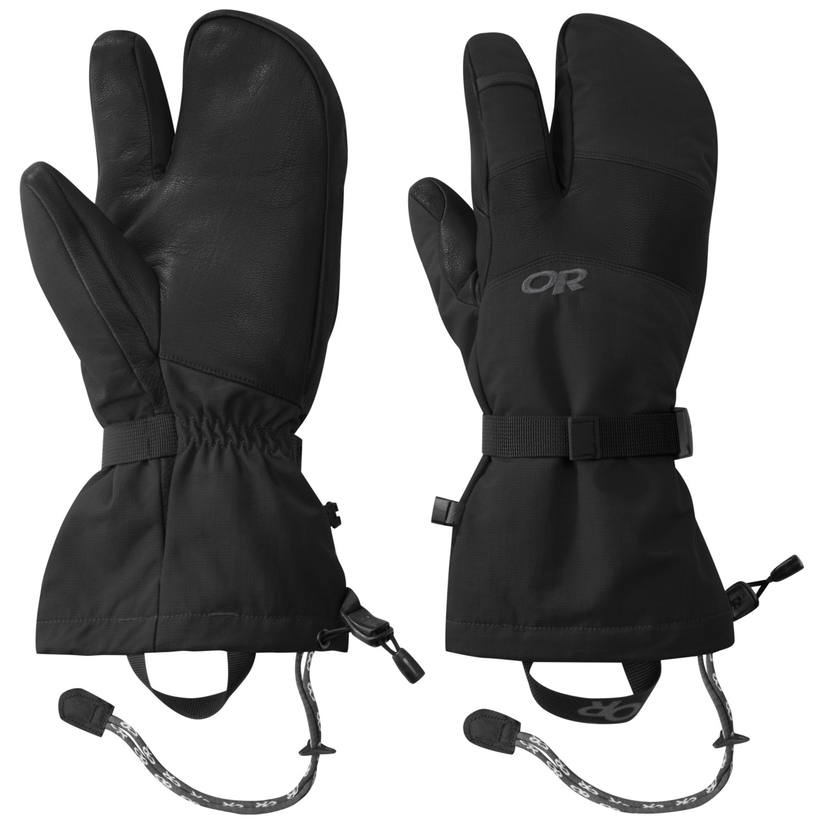 Guante Hombre Highcamp 3-finger Outdoor Research - negro - 